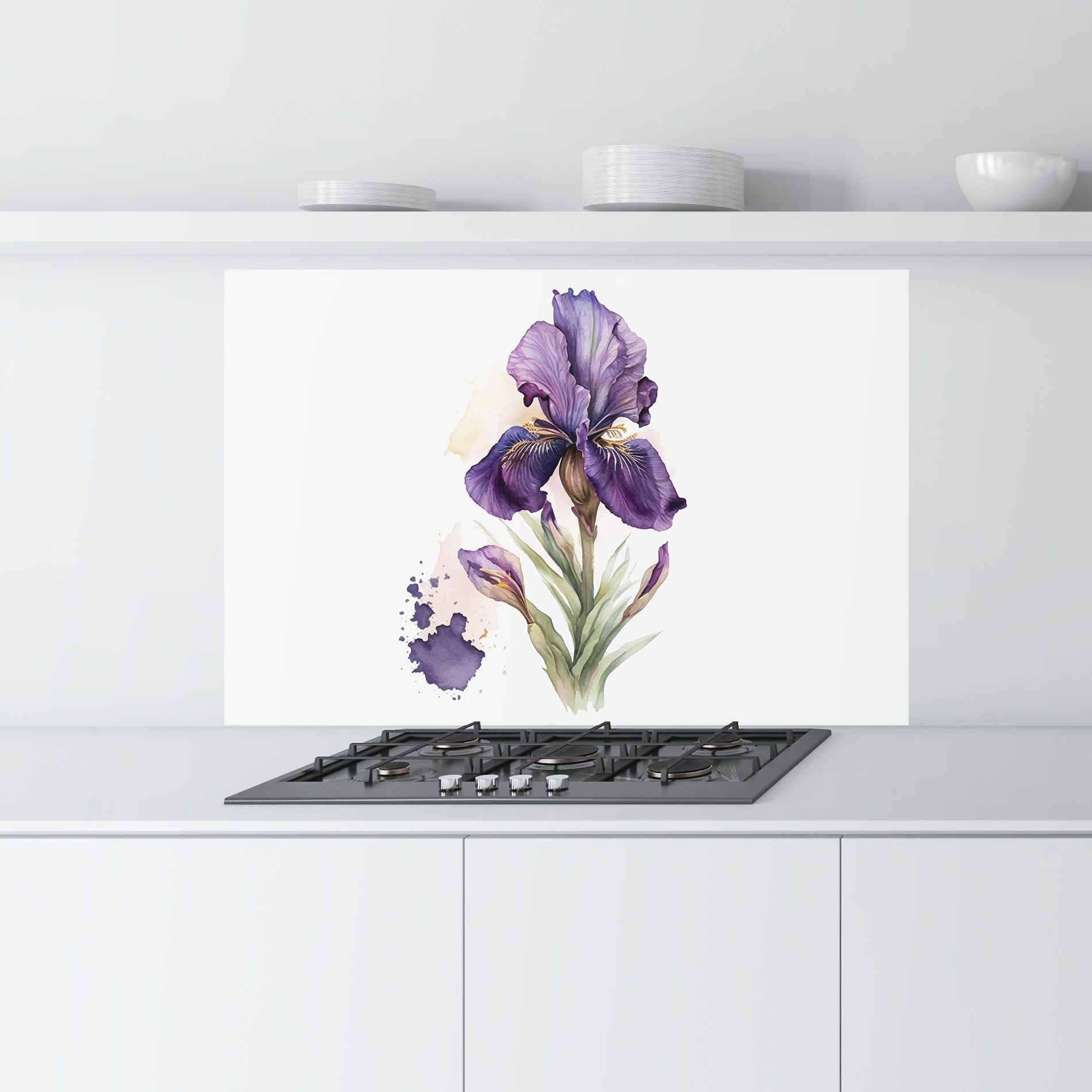 Beautiful Purple Iris mockup 9