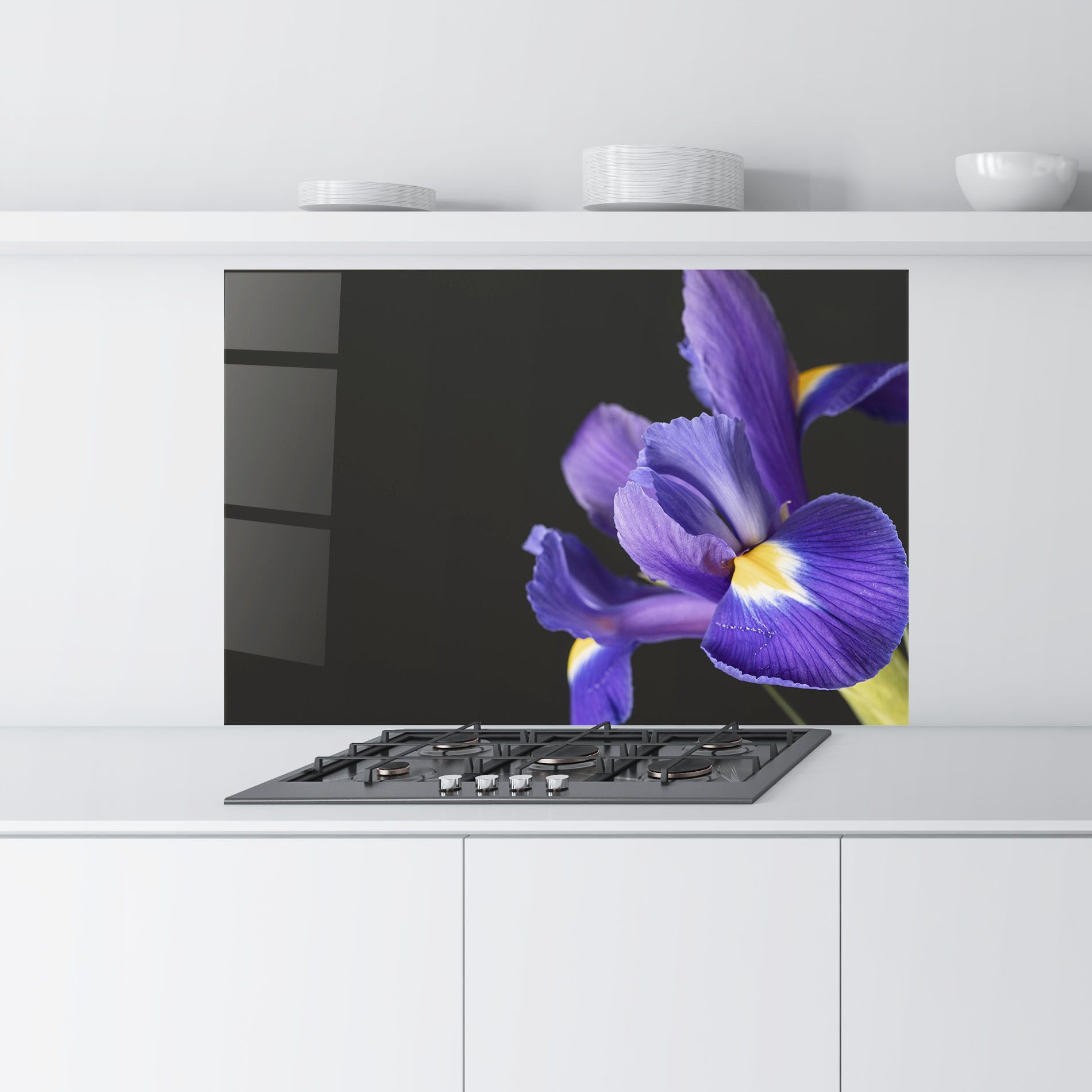 Iris On Black mockup 9
