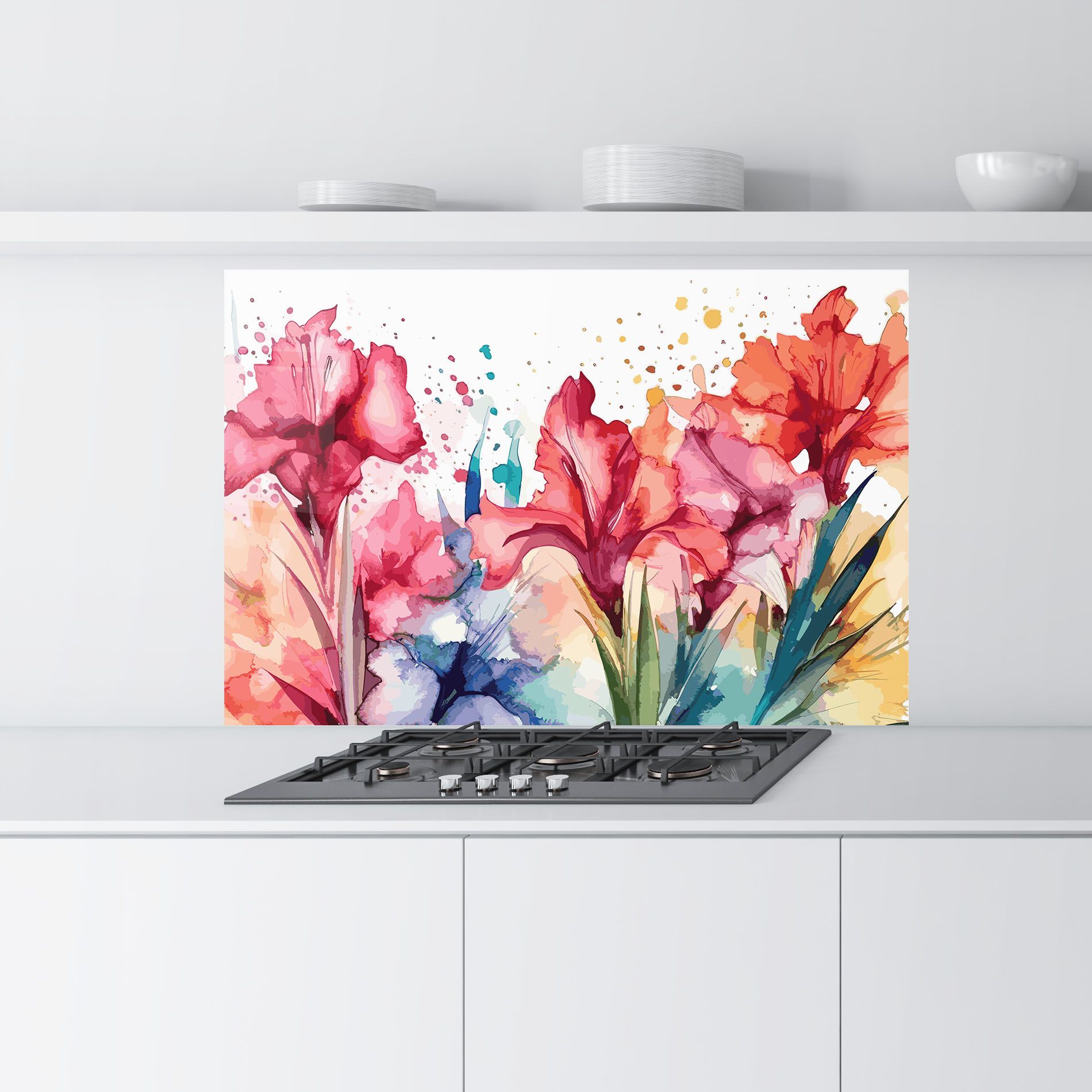 Pink Blue Iris mockup 9