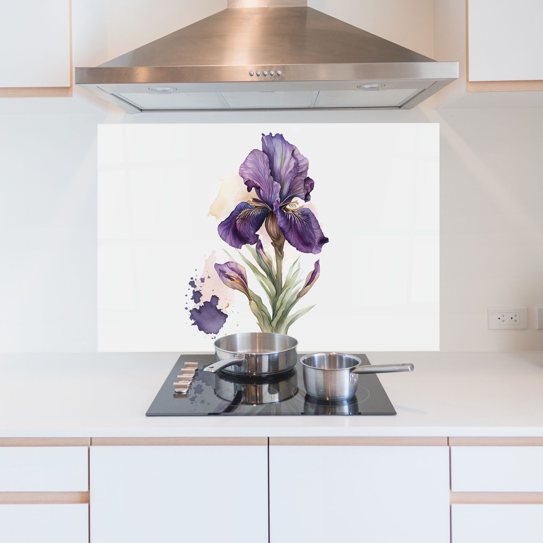 Beautiful Purple Iris mockup 5