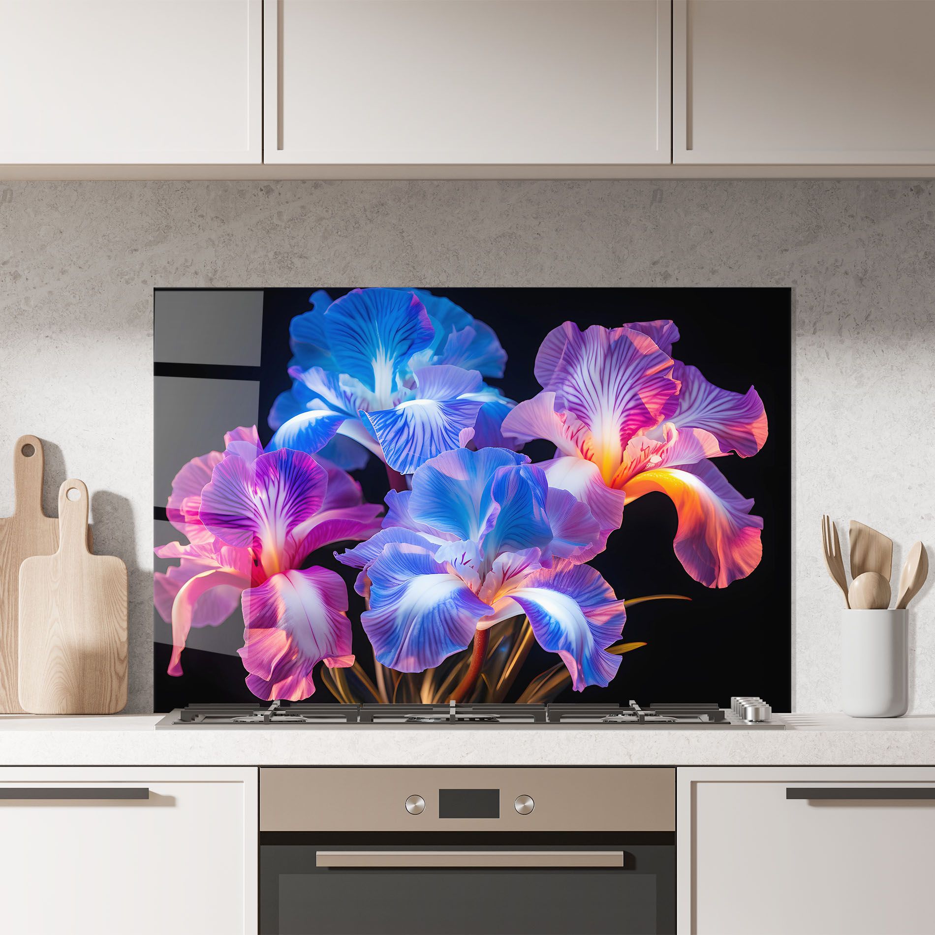 Blue Light Iris mockup 7