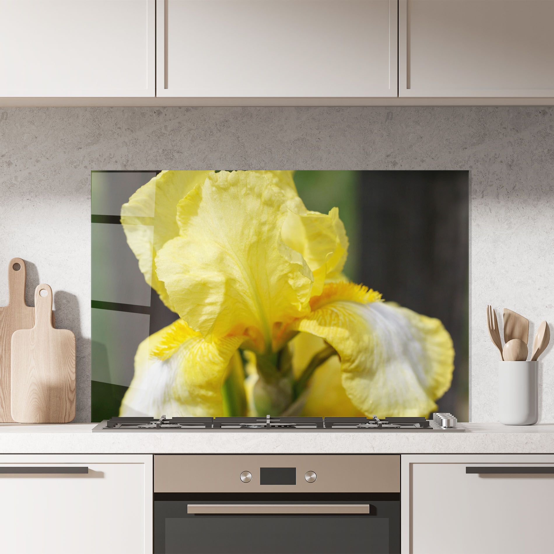 Garden Yellow Iris mockup 7