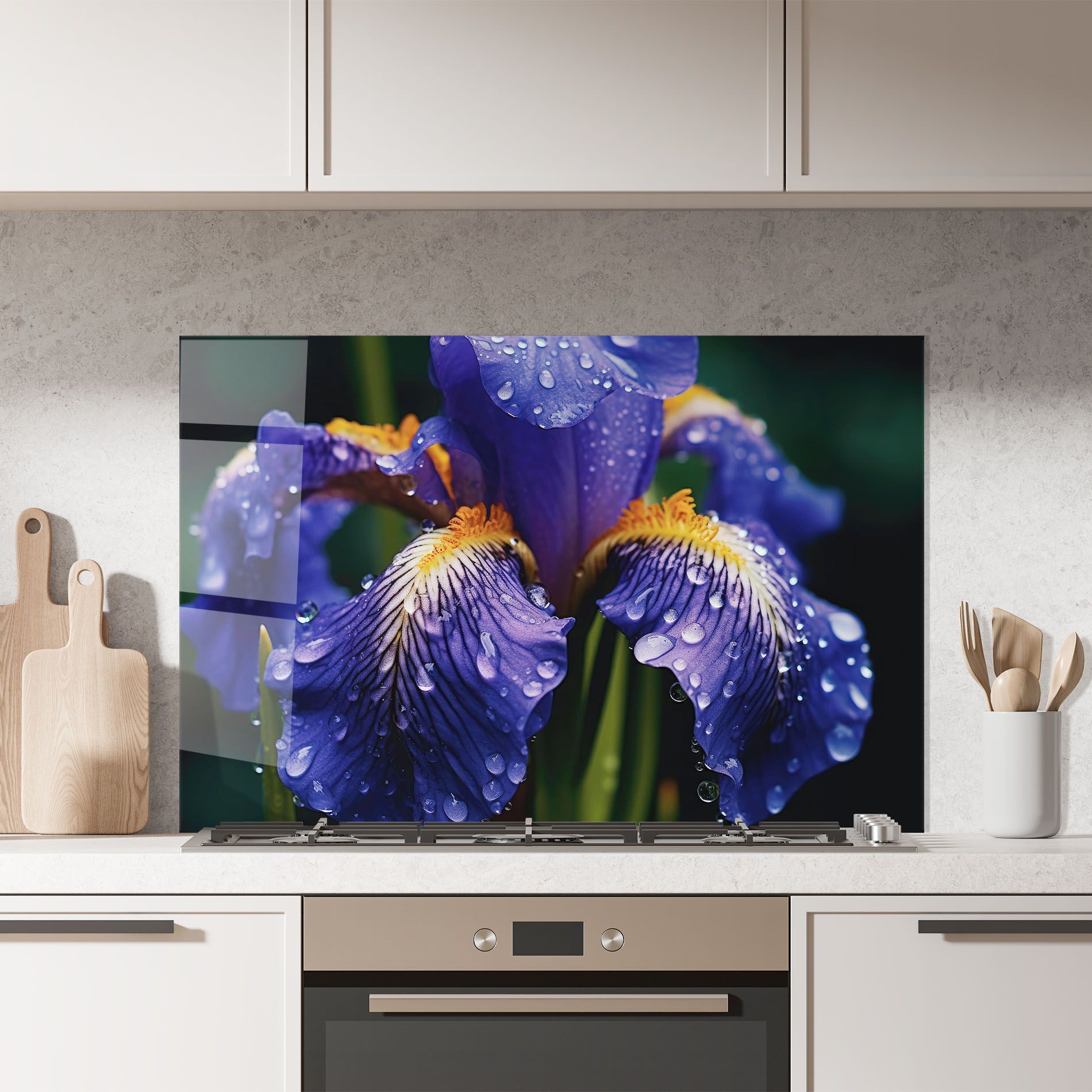 Iris After Rain mockup 7