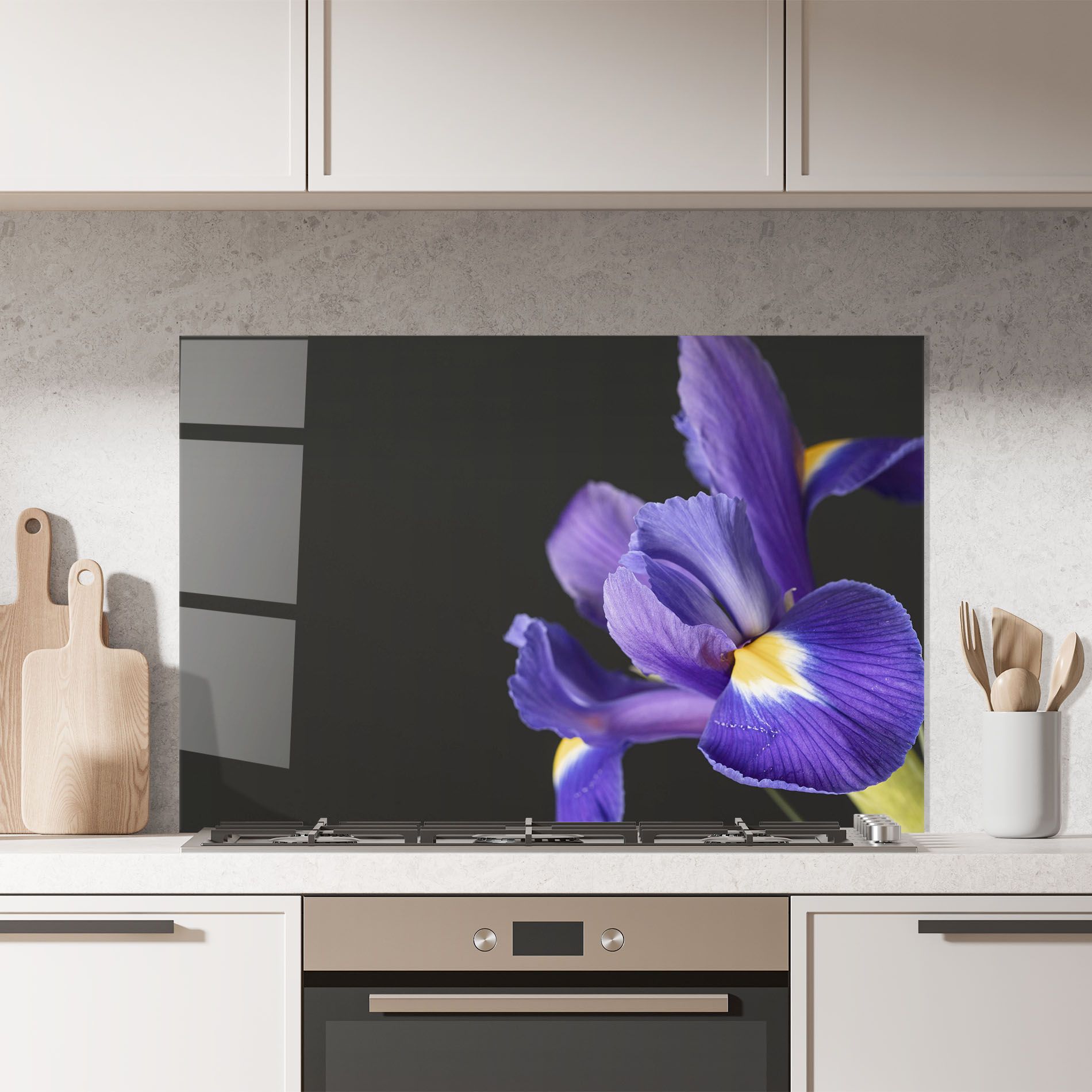 Iris On Black mockup 7