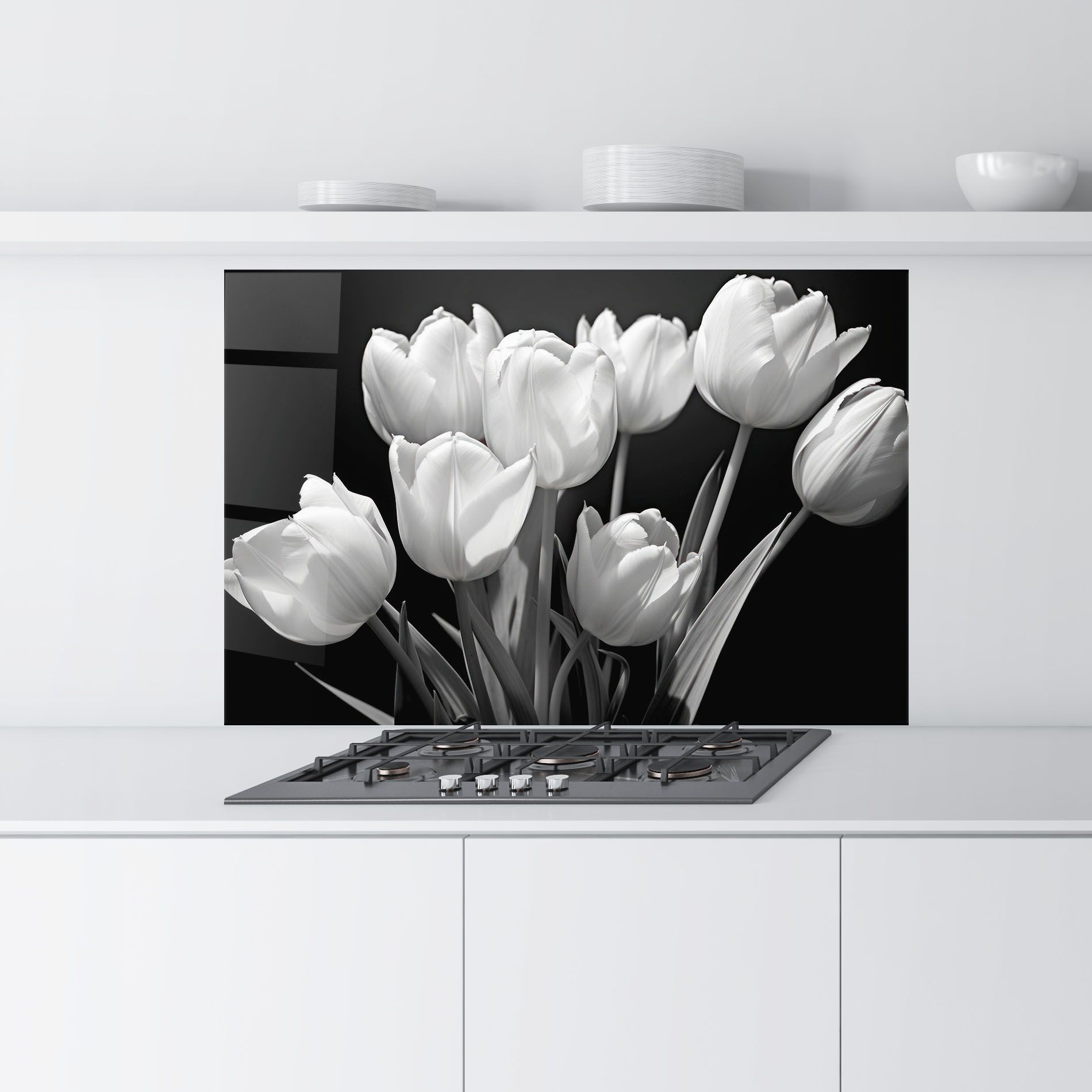 Light Grey Tulips mockup 9