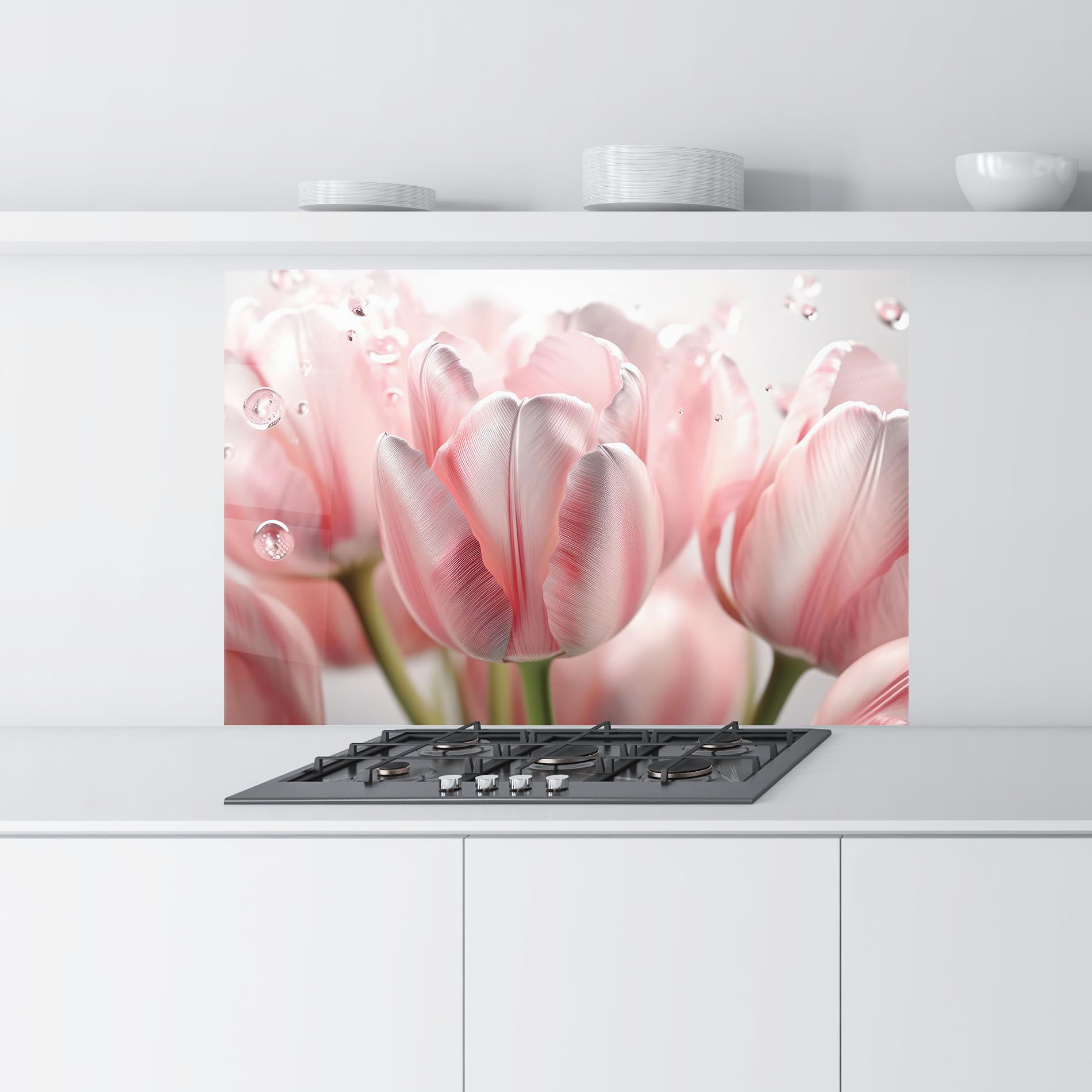 Pink Pretty Tulips mockup 9