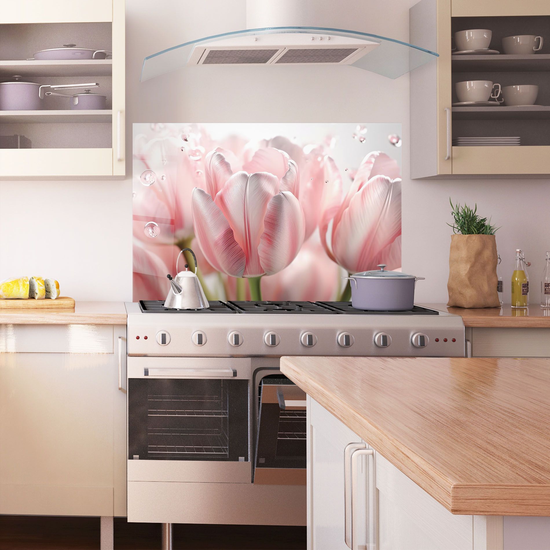 Pink Pretty Tulips mockup 1