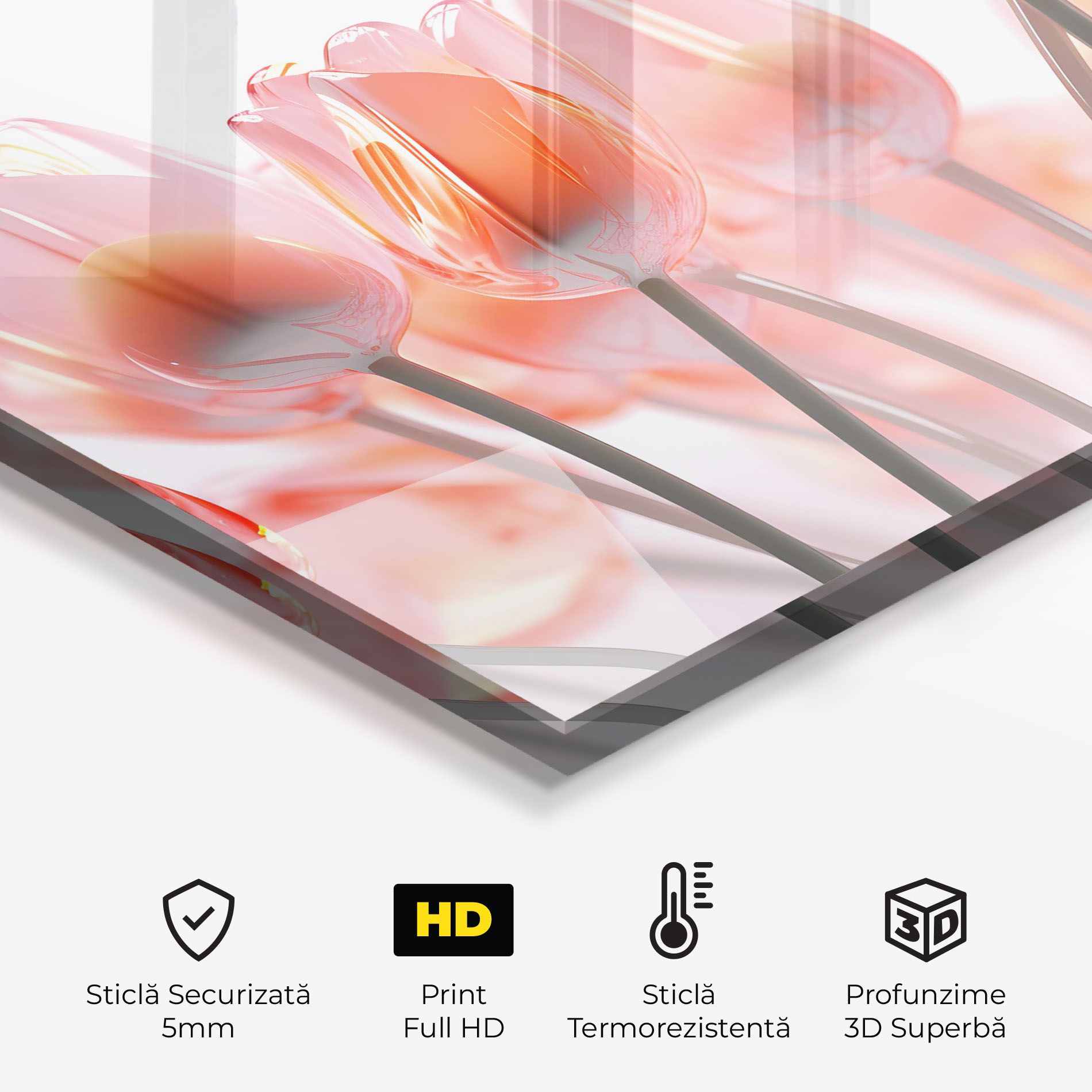 Orange Glass Tulips mockup 2