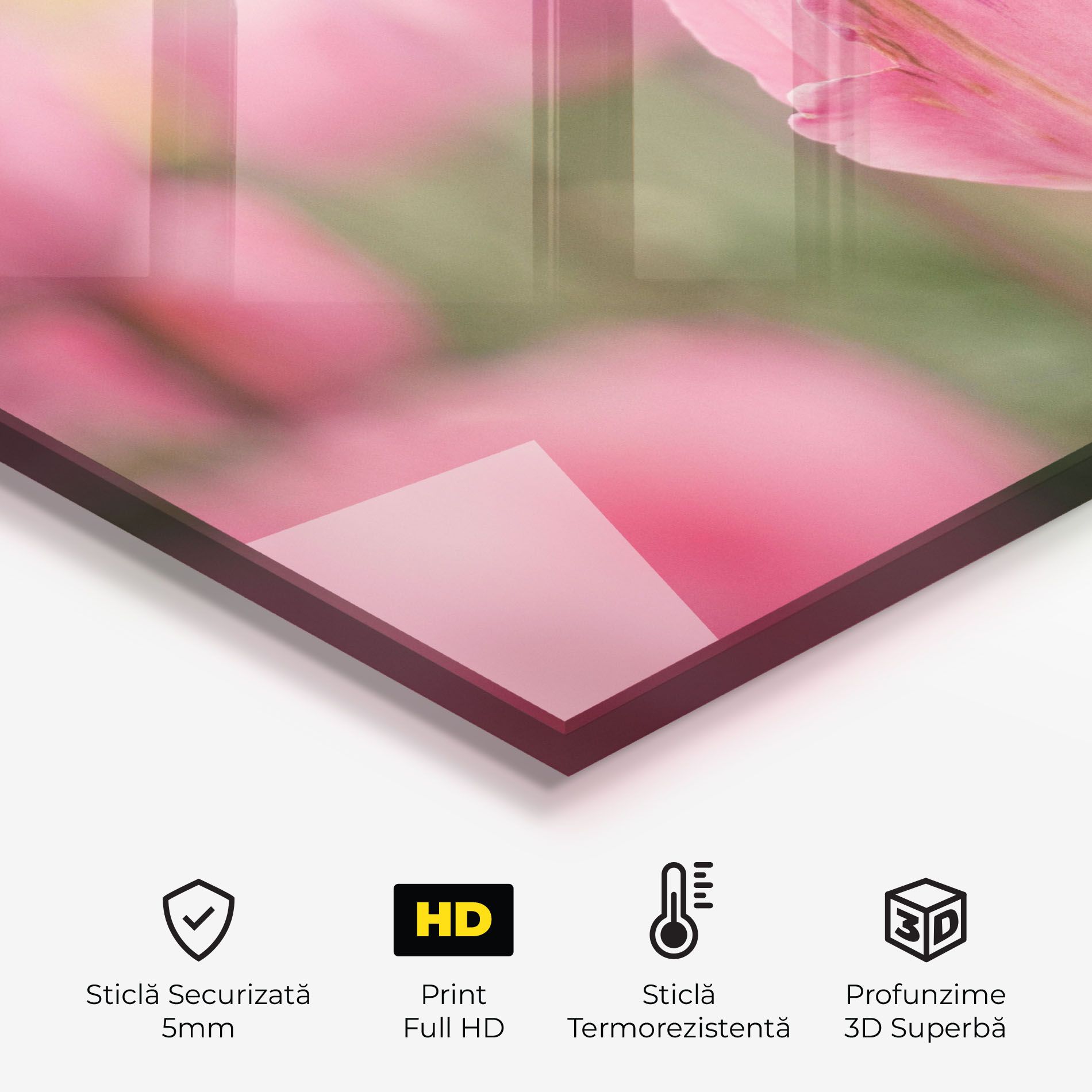 Pastel Tulips In Garden mockup 2