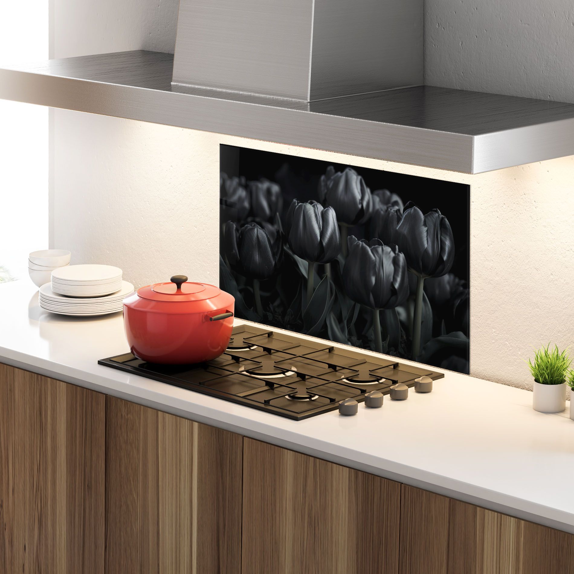 Black Tulips mockup 4