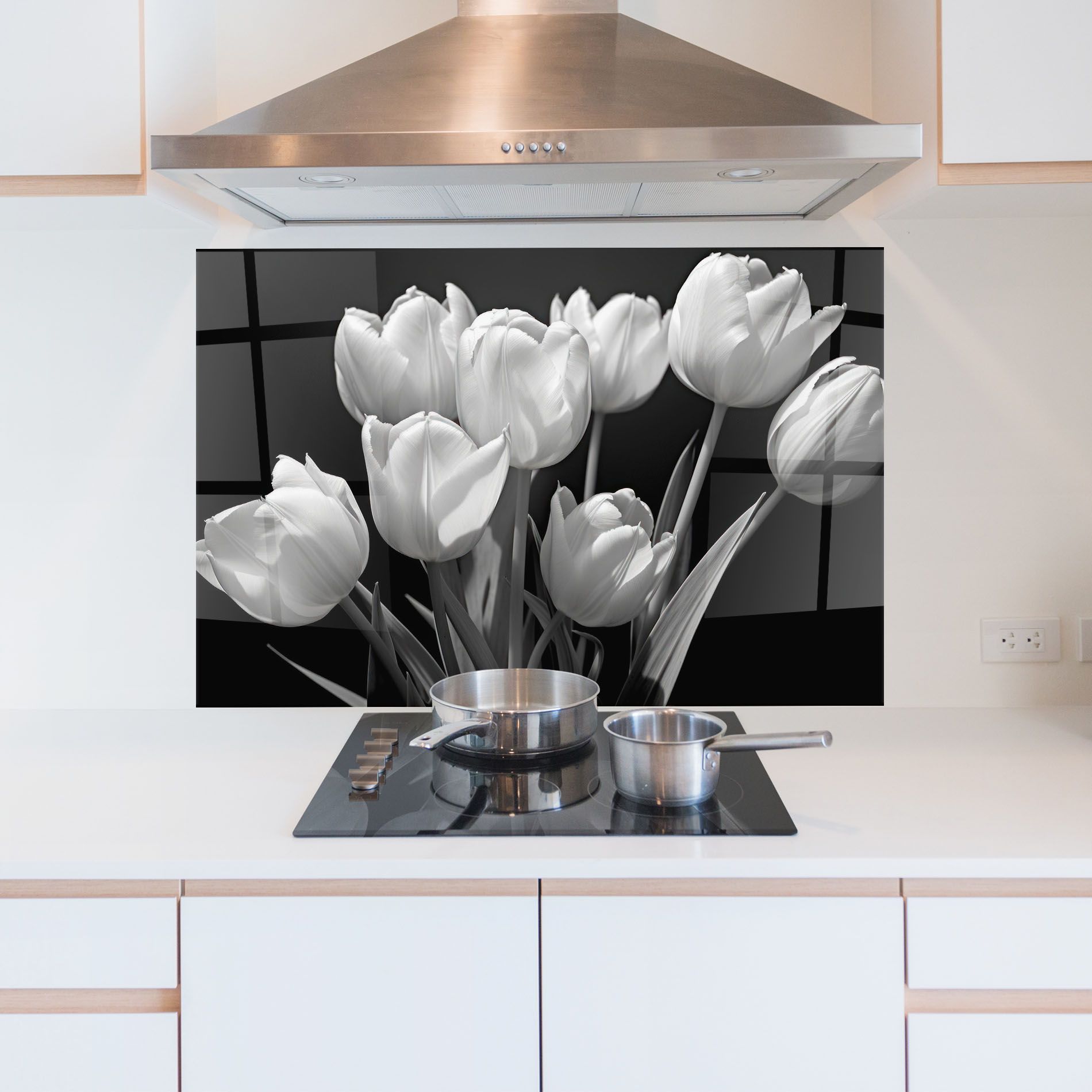 Light Grey Tulips mockup 5