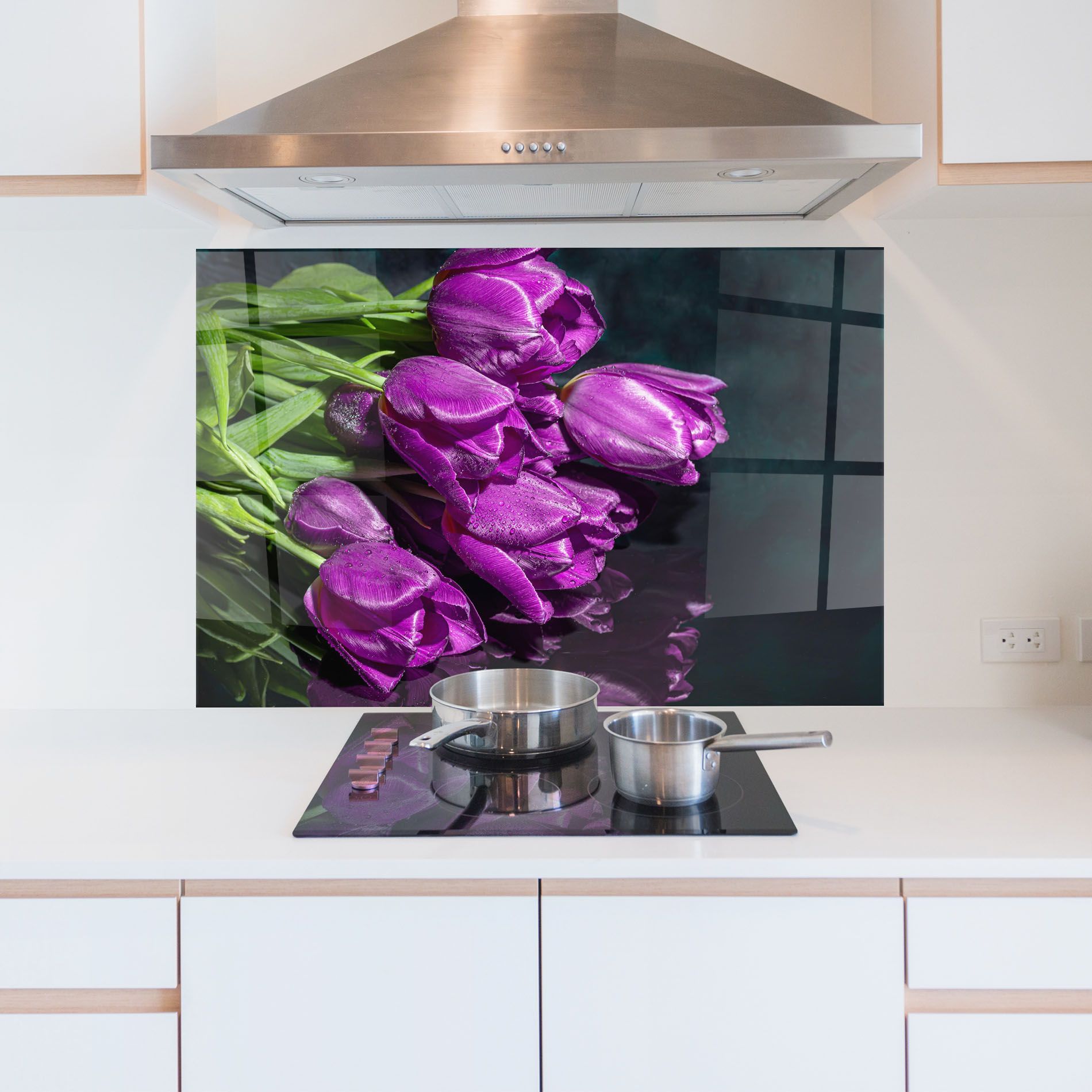 Strong Purple Tulips mockup 5