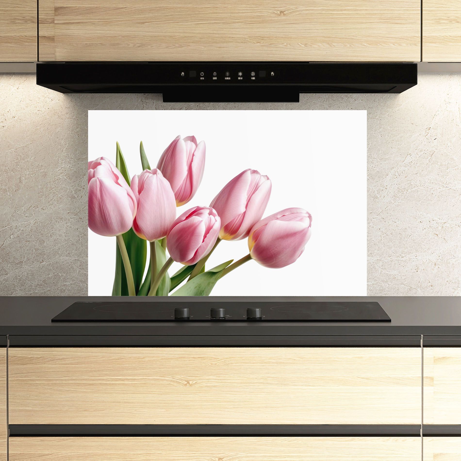 Pink Tulips mockup 3