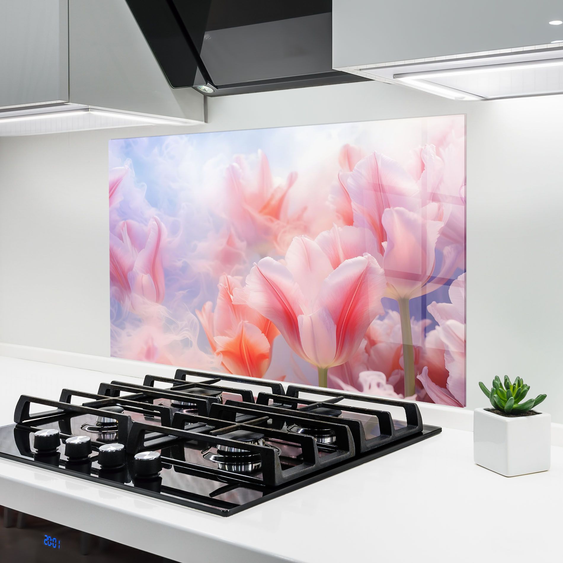 Dreamy Pink Tulips mockup 6