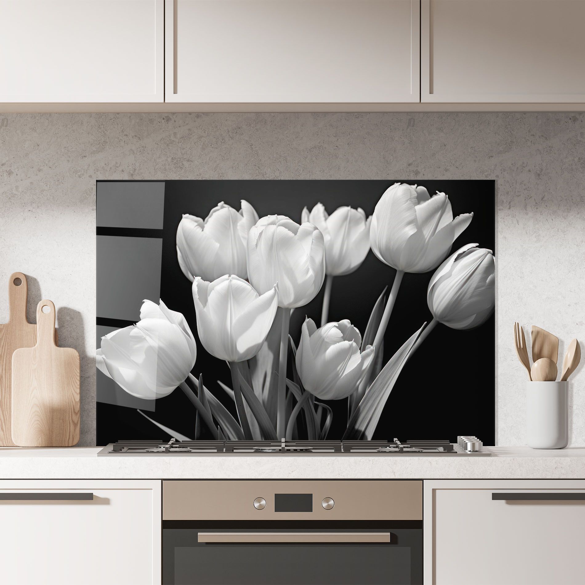 Light Grey Tulips mockup 7