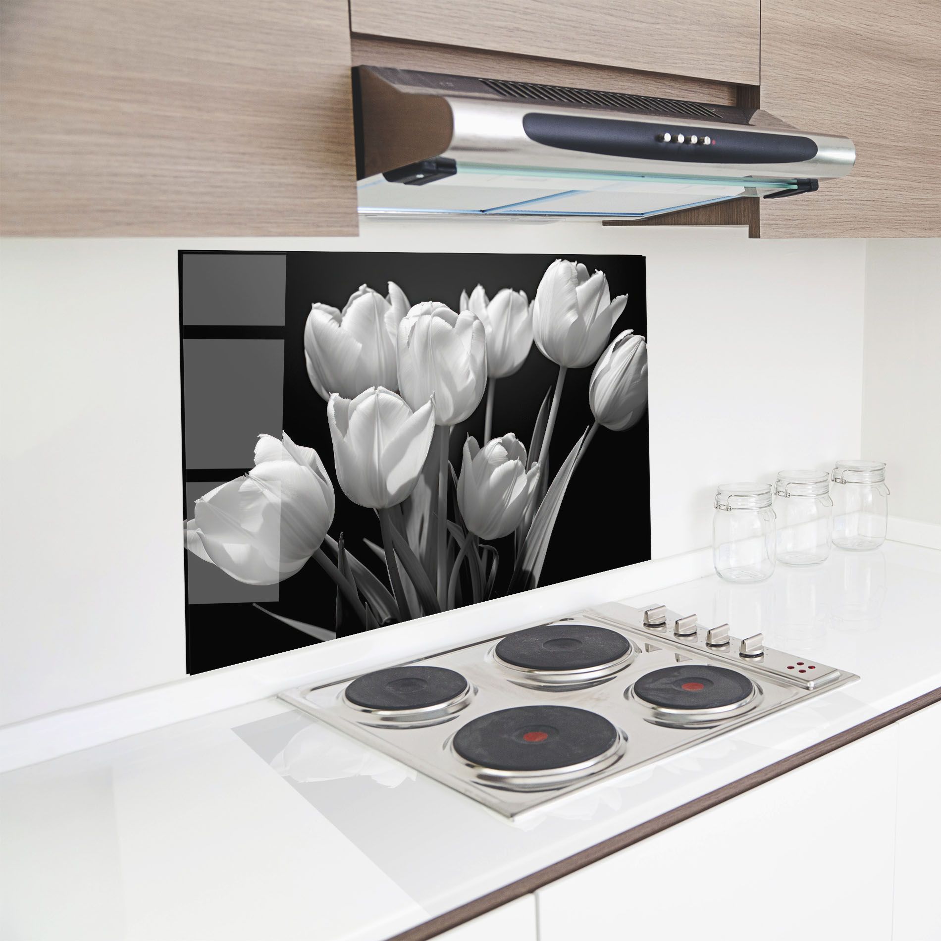 Light Grey Tulips mockup 8