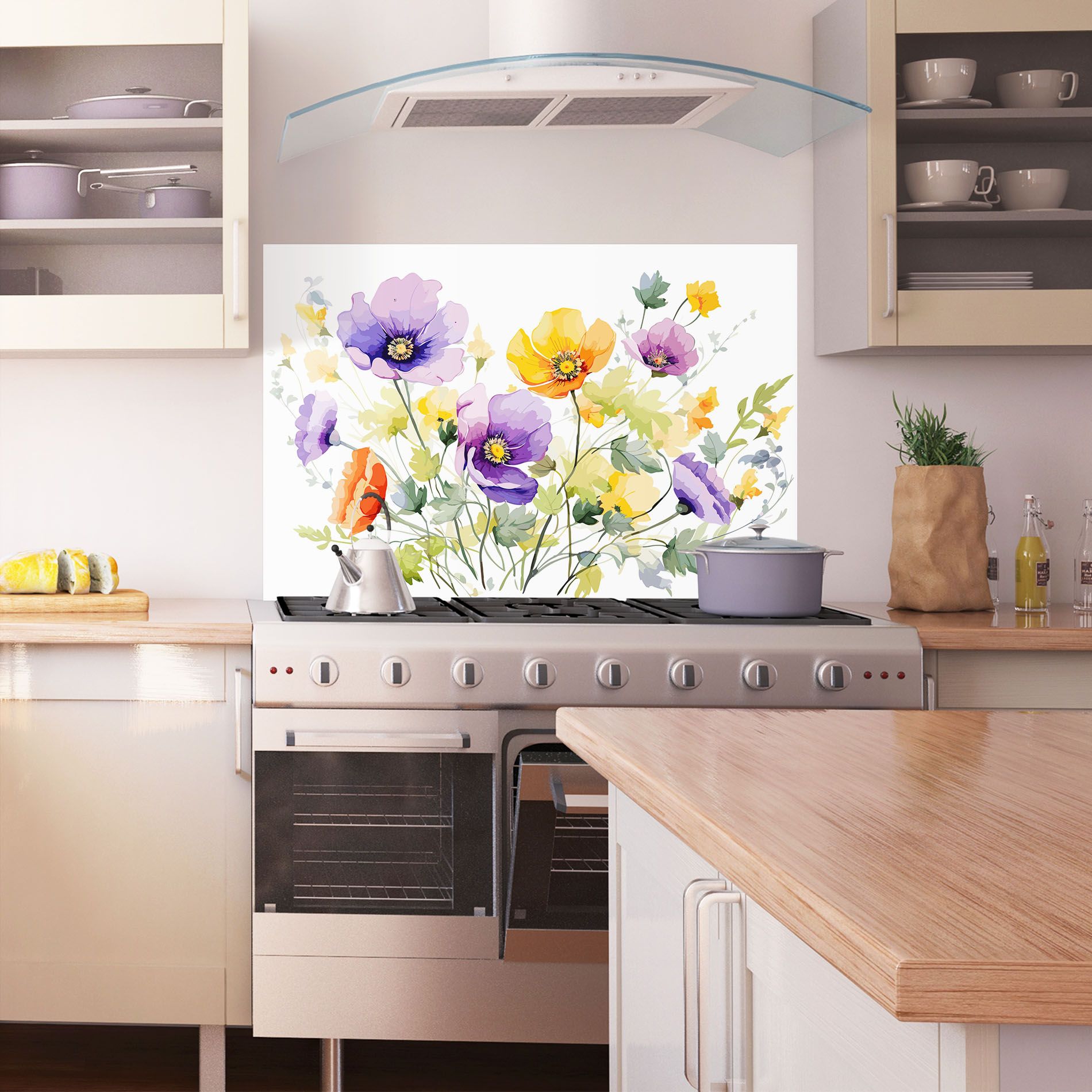 Purple Orange Poppy mockup 1