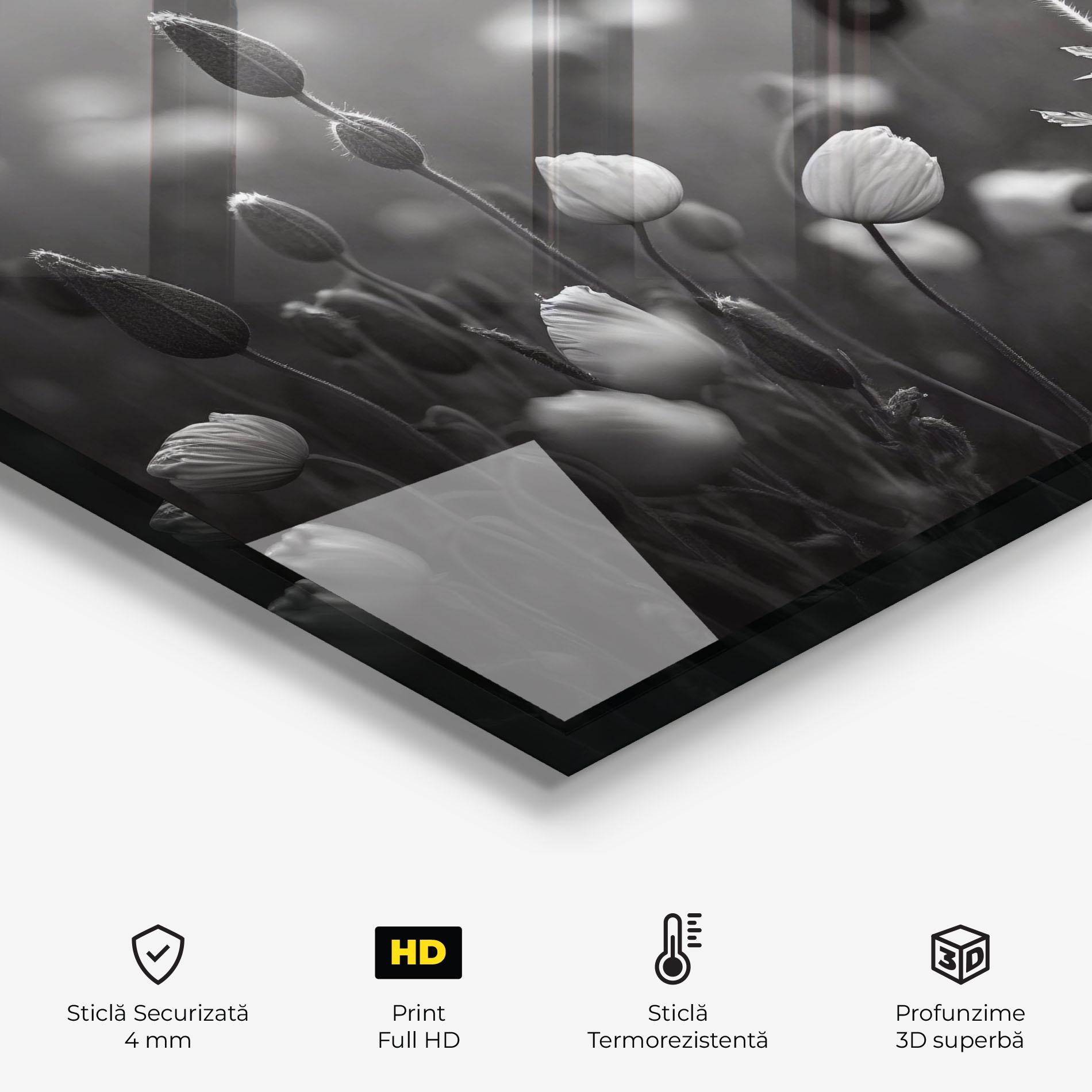 Panou Sticla Bucatarie Special Red Poppy mockup 2