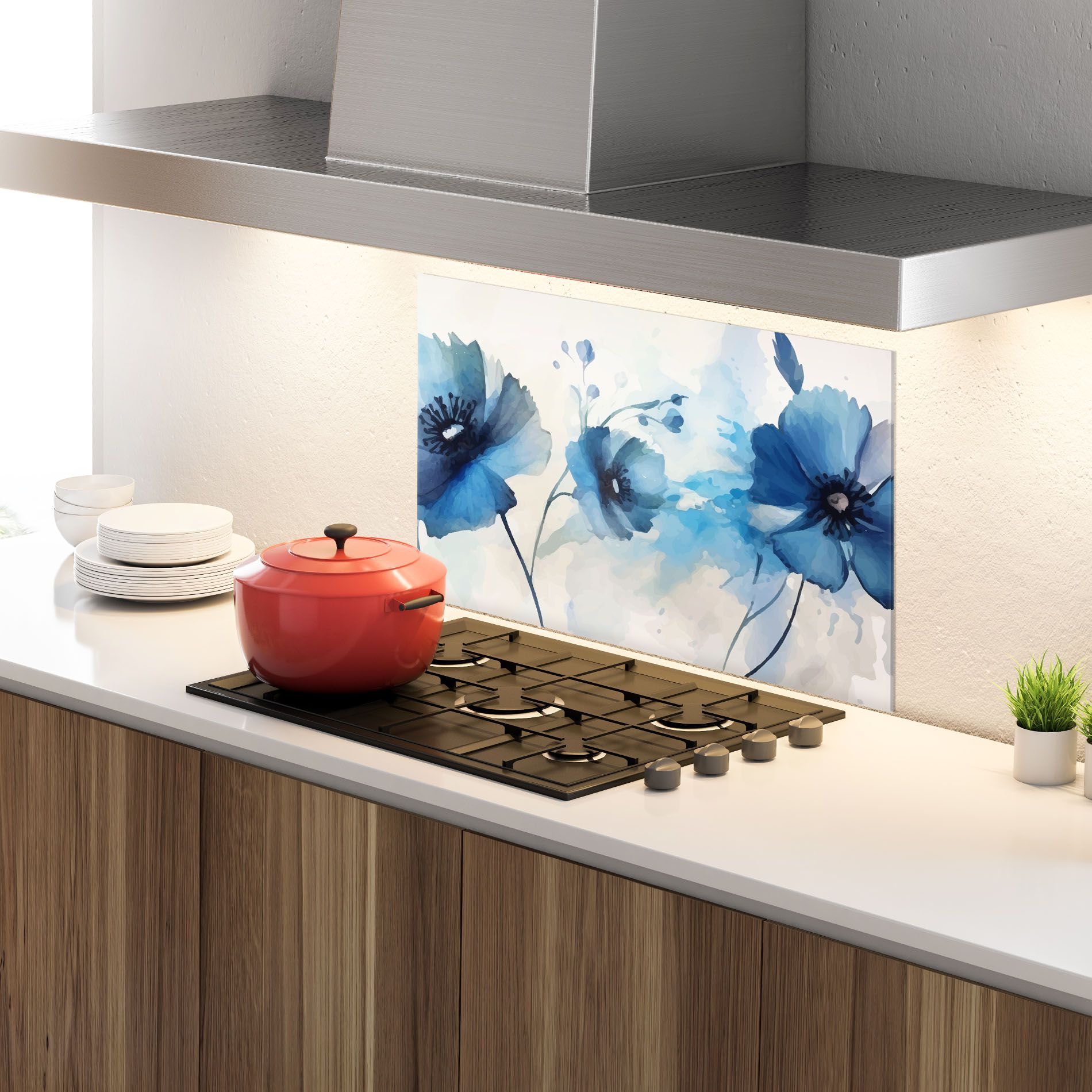 Blue Poppies mockup 4