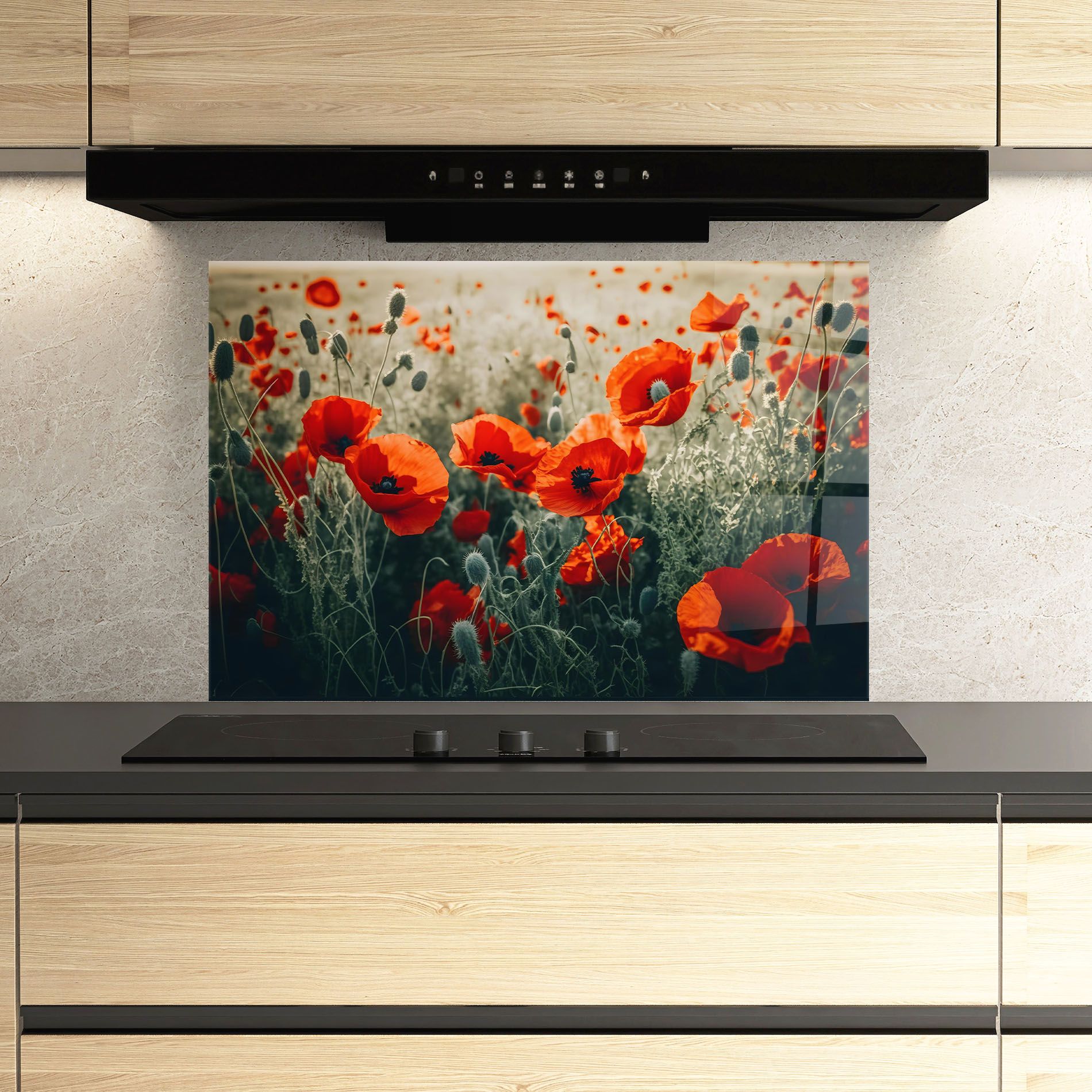 Poppy Grass Field mockup 3