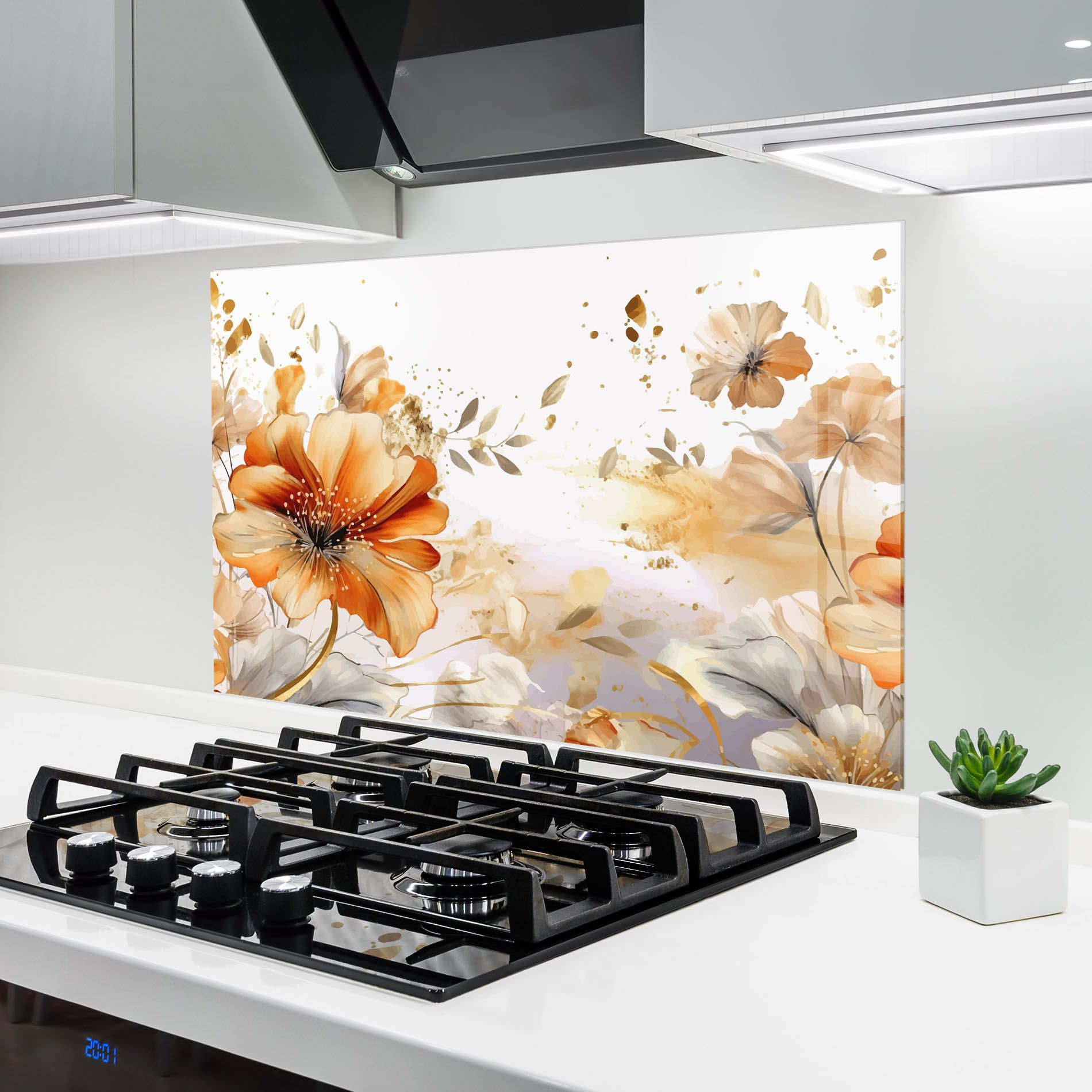 Gold Orange Poppy mockup 6