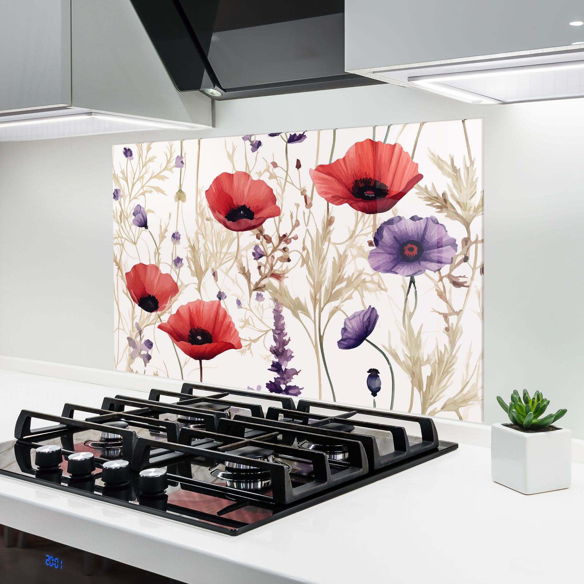 Poppy Red Purple mockup 6