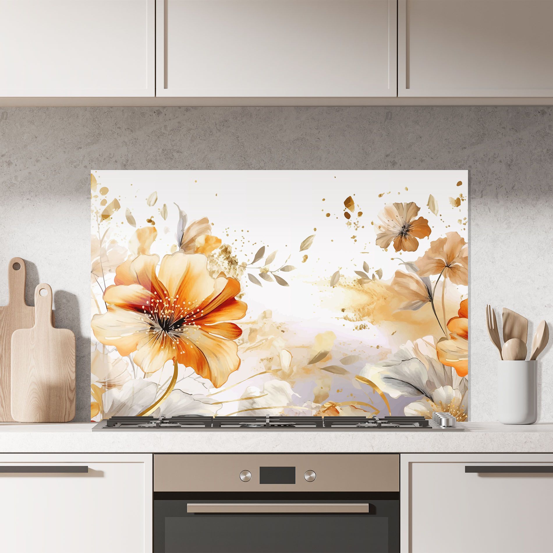 Gold Orange Poppy mockup 7