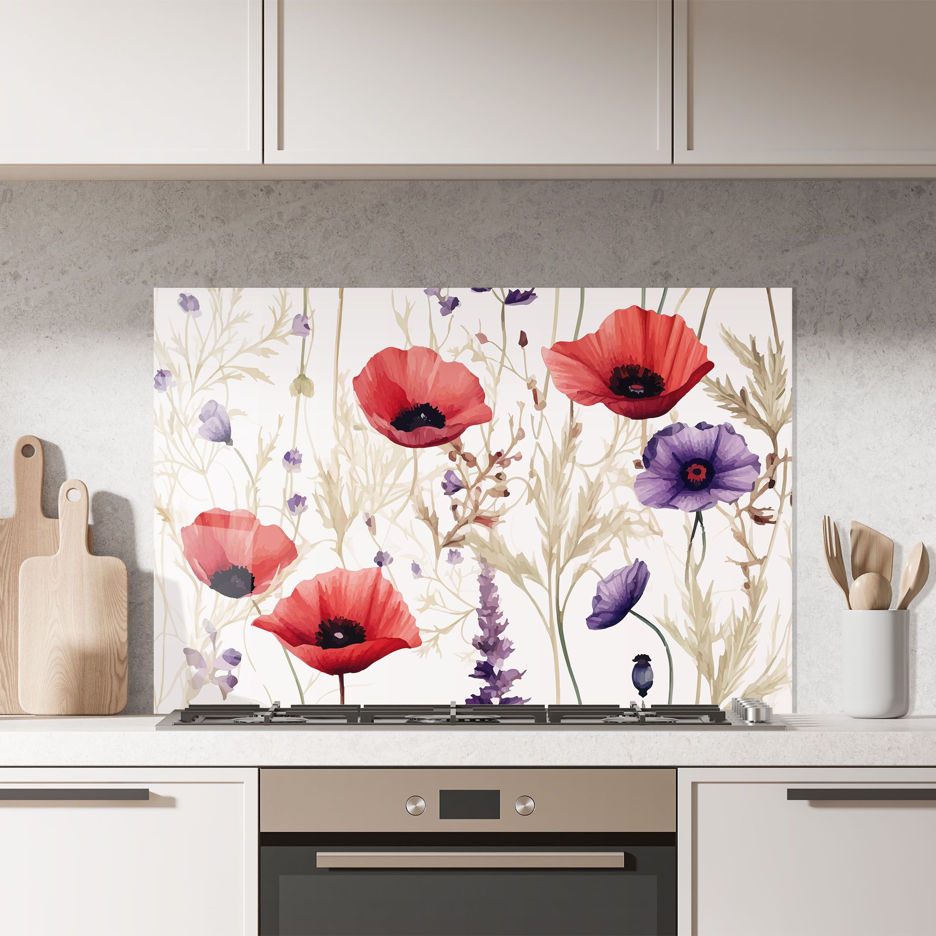 Poppy Red Purple mockup 7