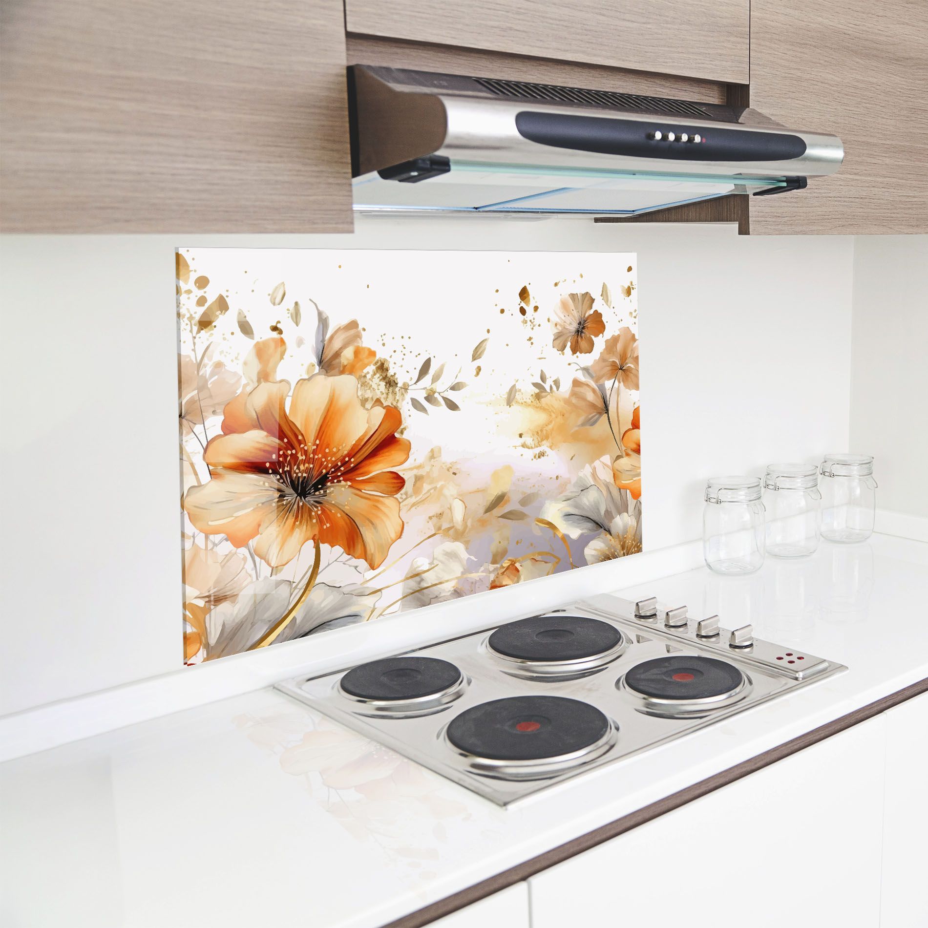 Gold Orange Poppy mockup 8