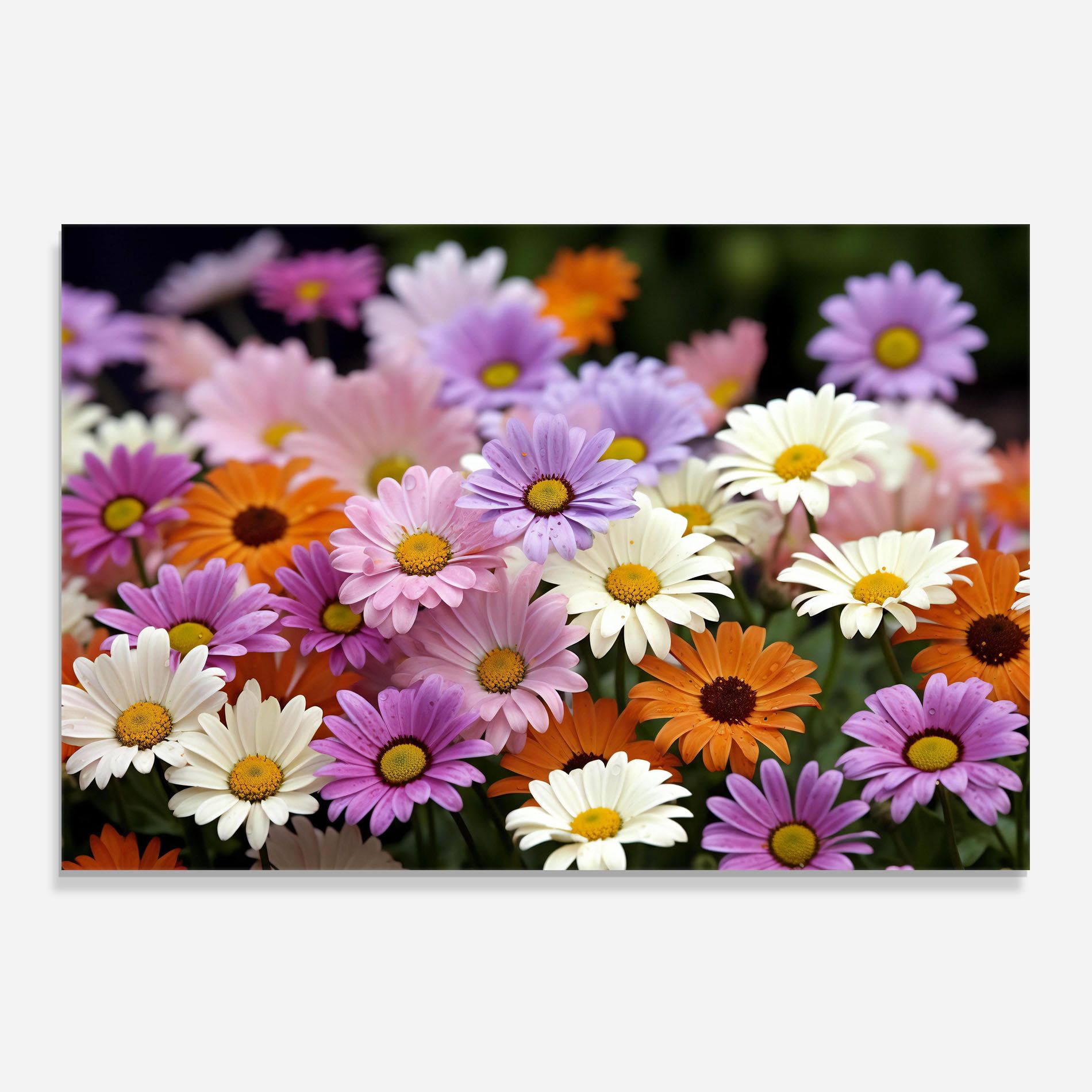 Orange Purple Daisy Mix mockup 0