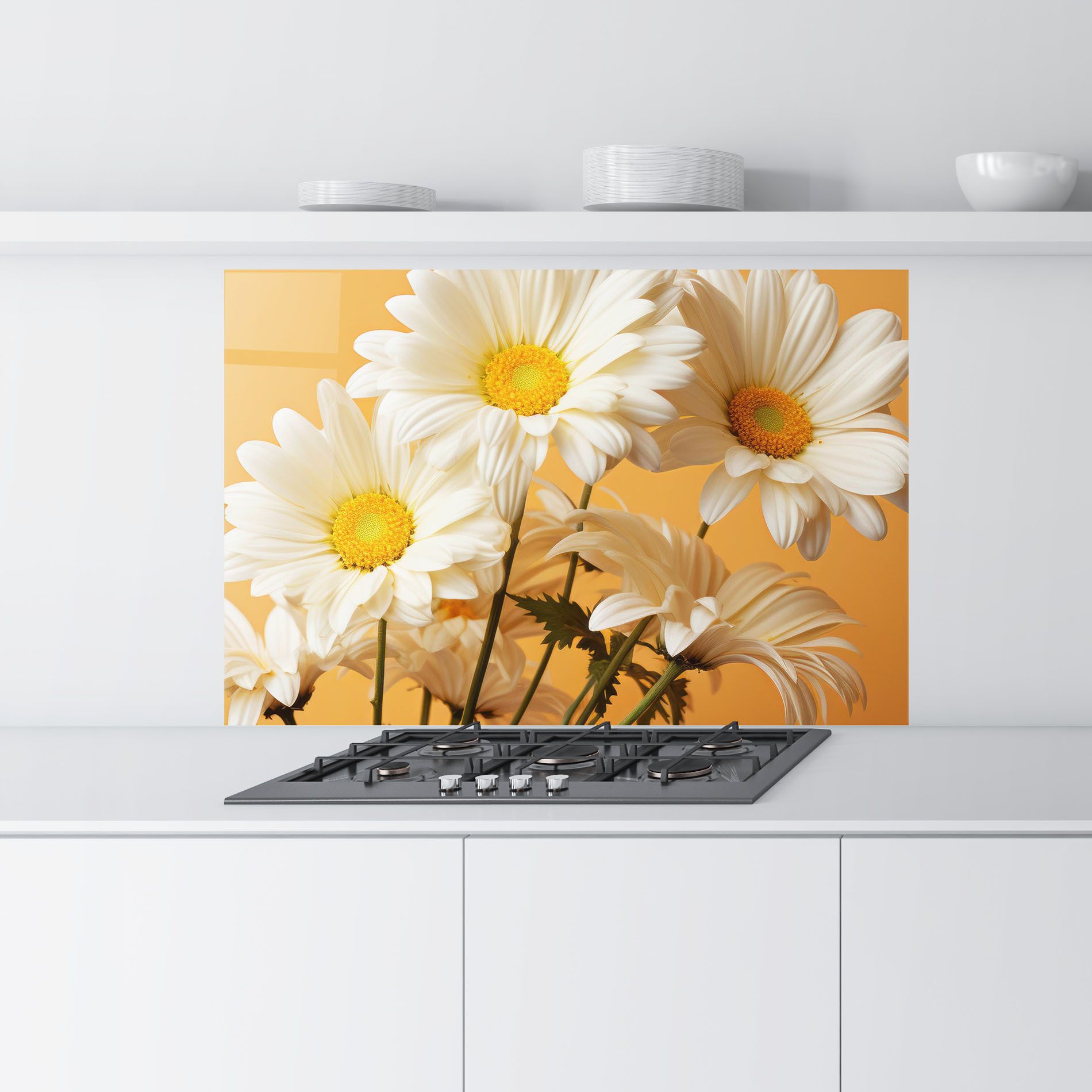 Daisy On Orange mockup 9