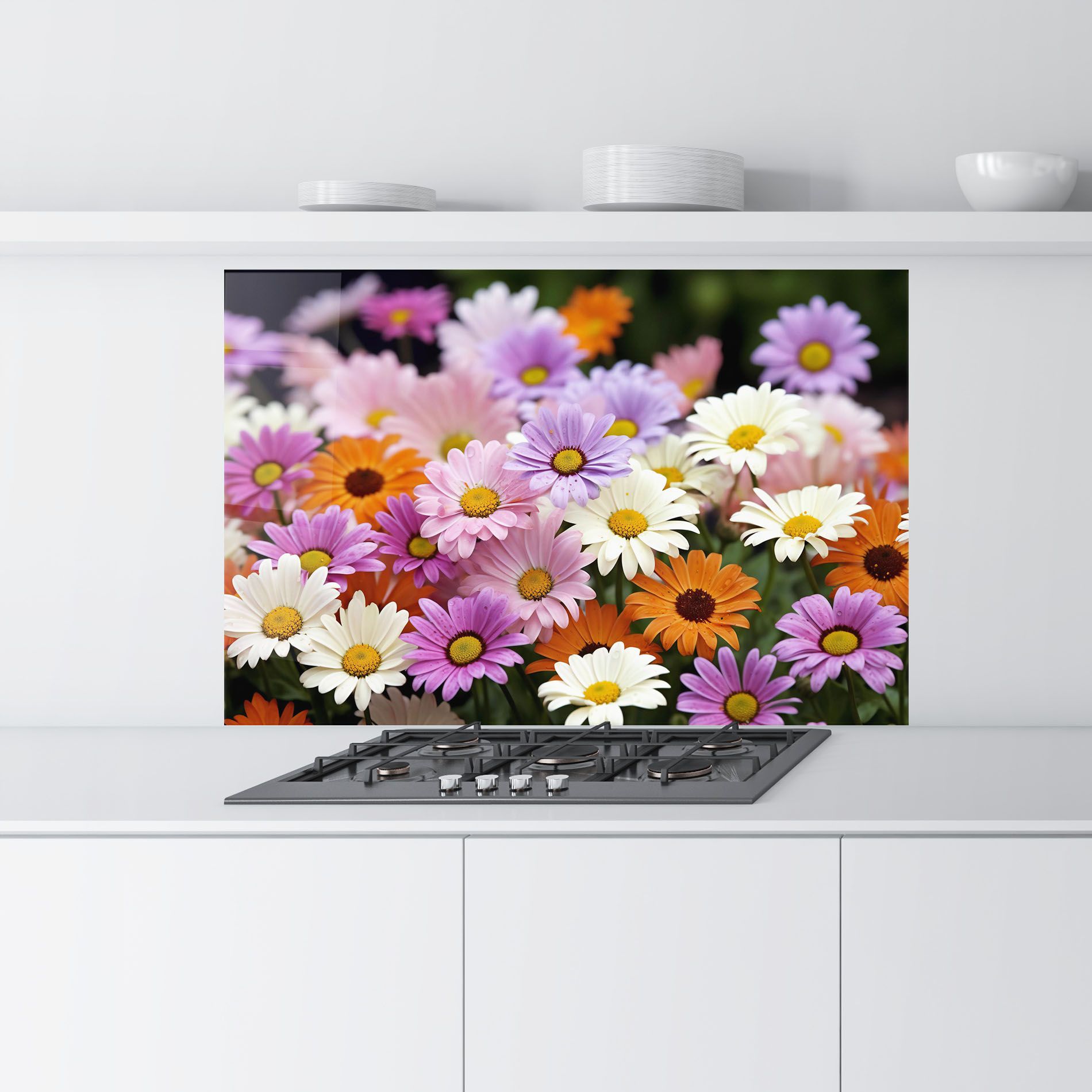 Orange Purple Daisy Mix mockup 9