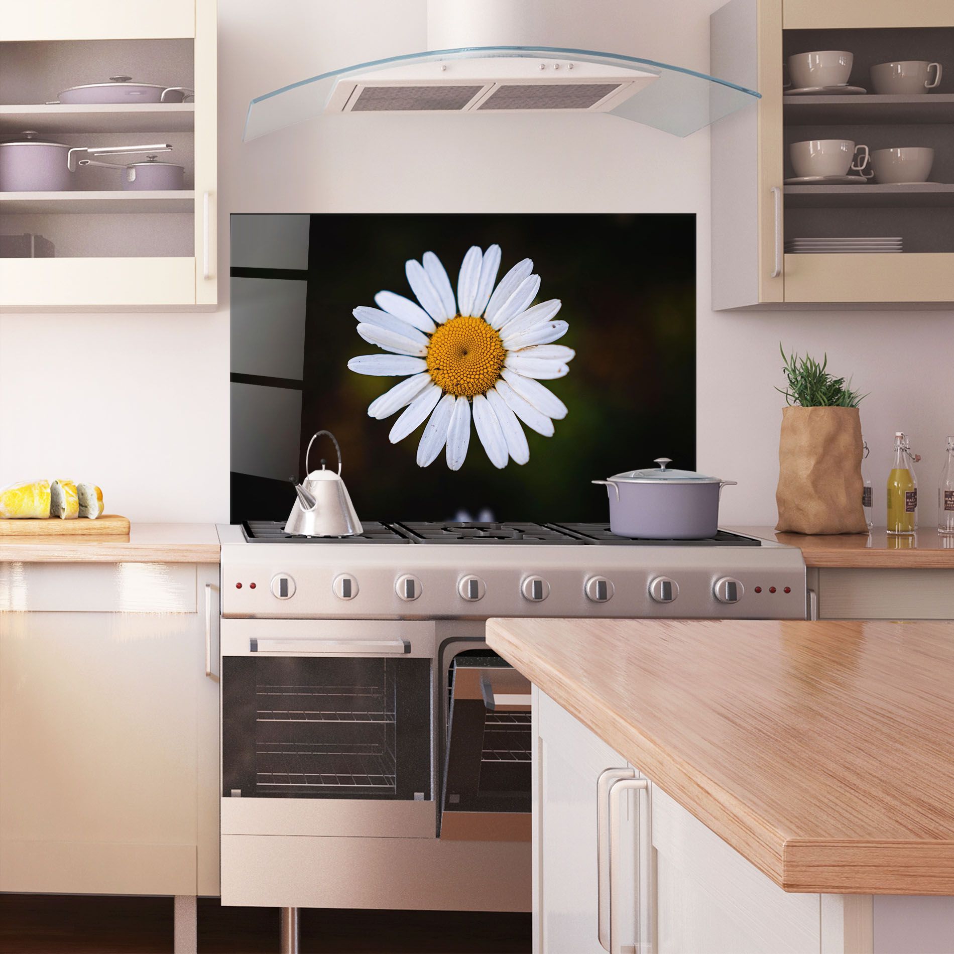 Big Yellow Center Daisy mockup 1