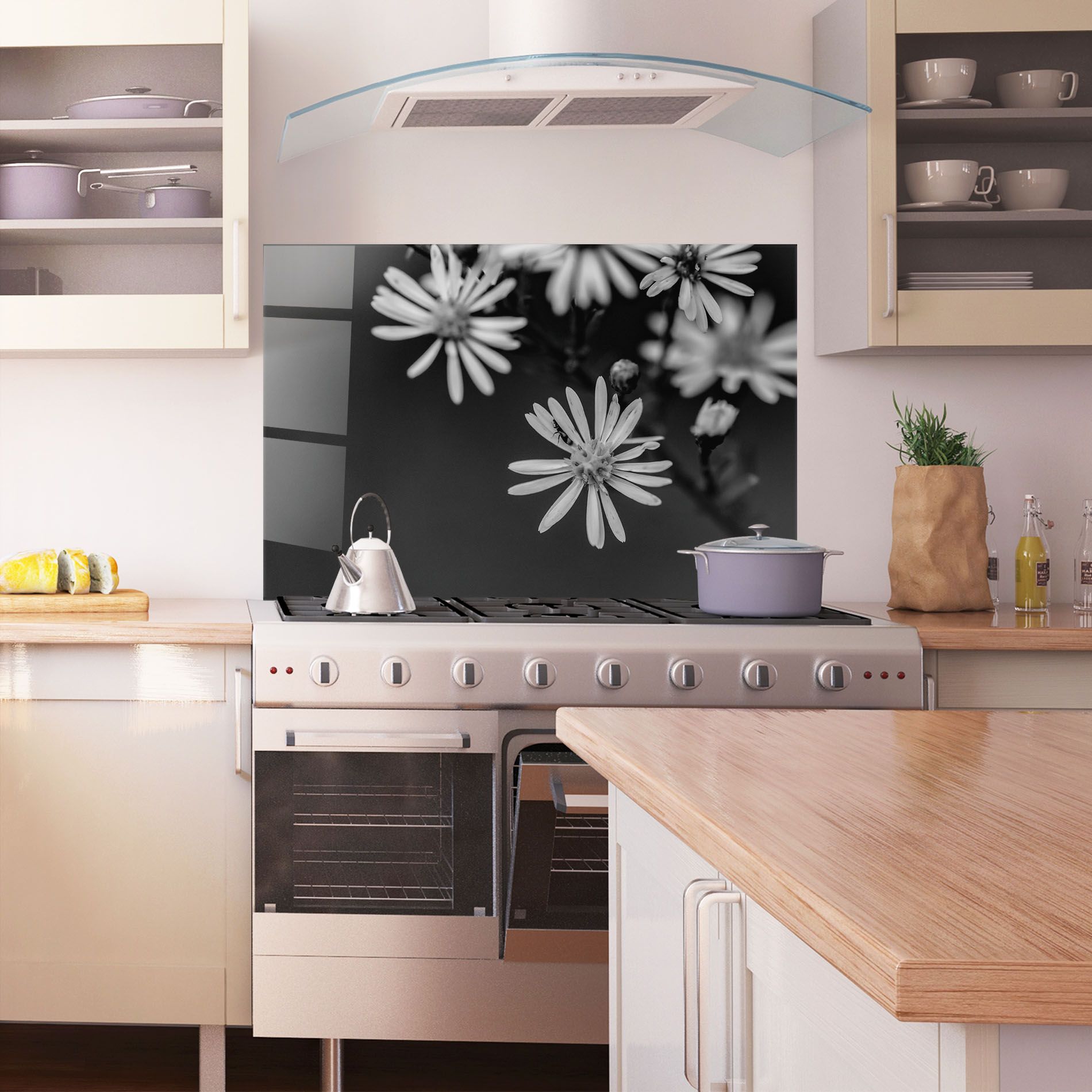 Grey Small Daisy mockup 1