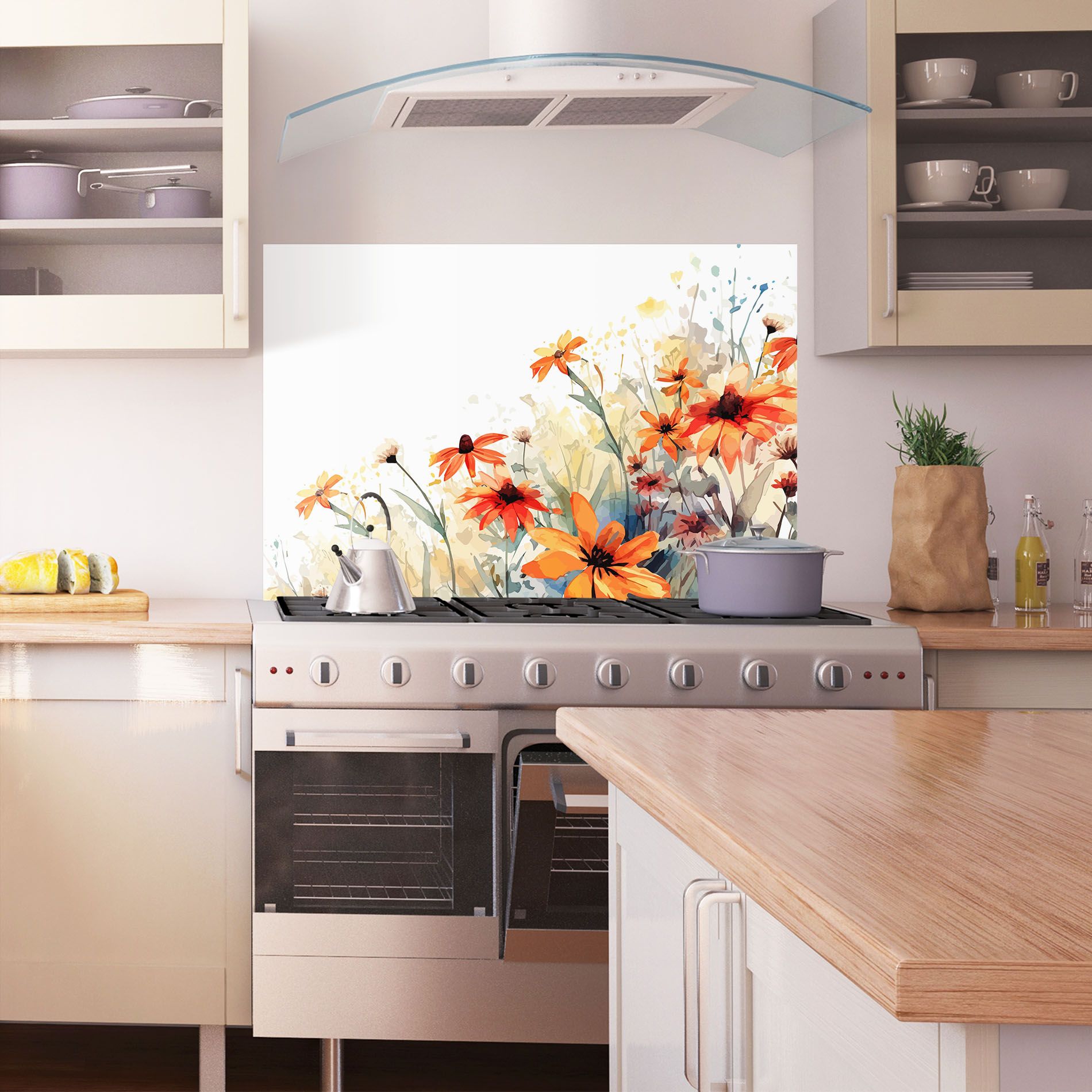 Orange Daisy mockup 1