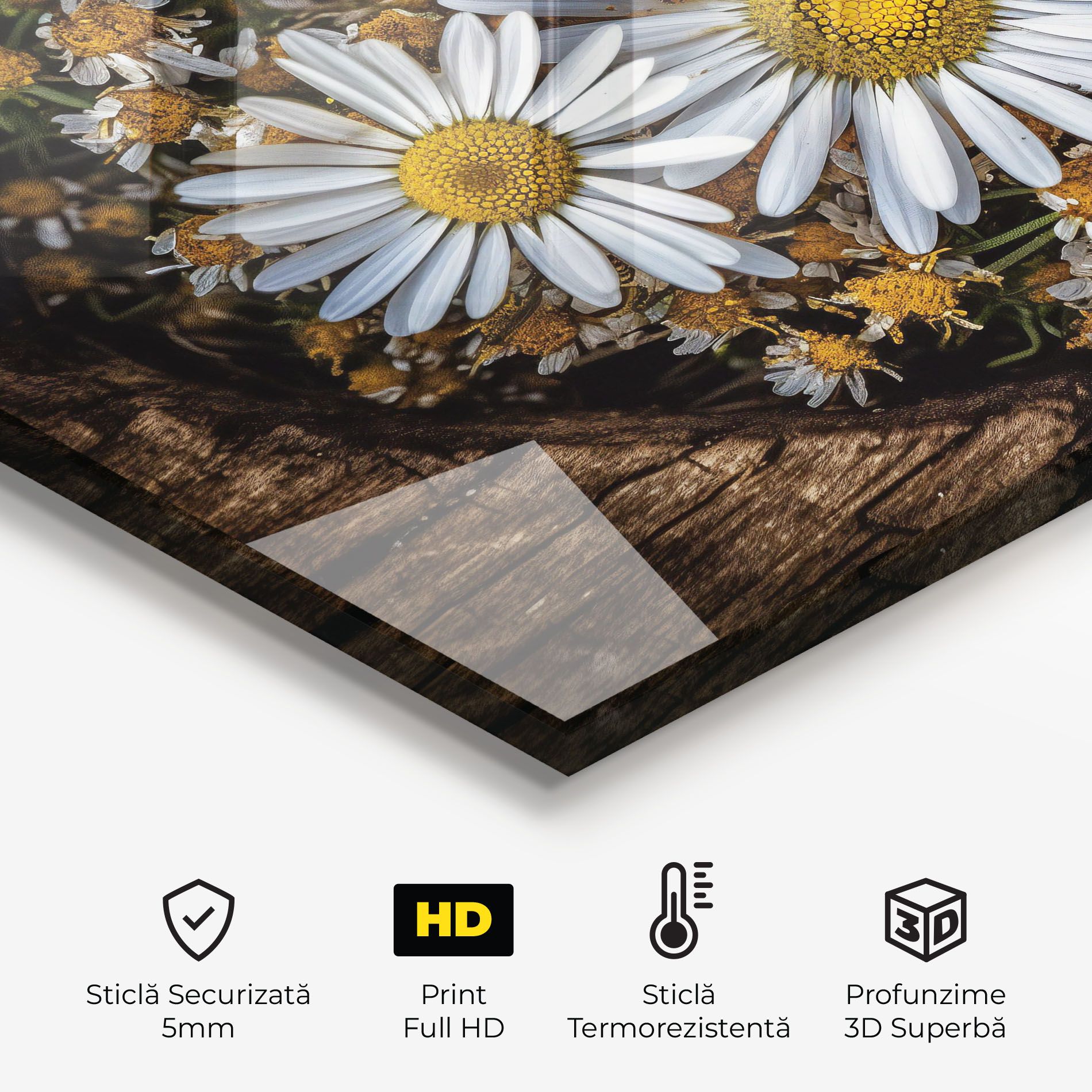 Heart Shaped Daisy mockup 2