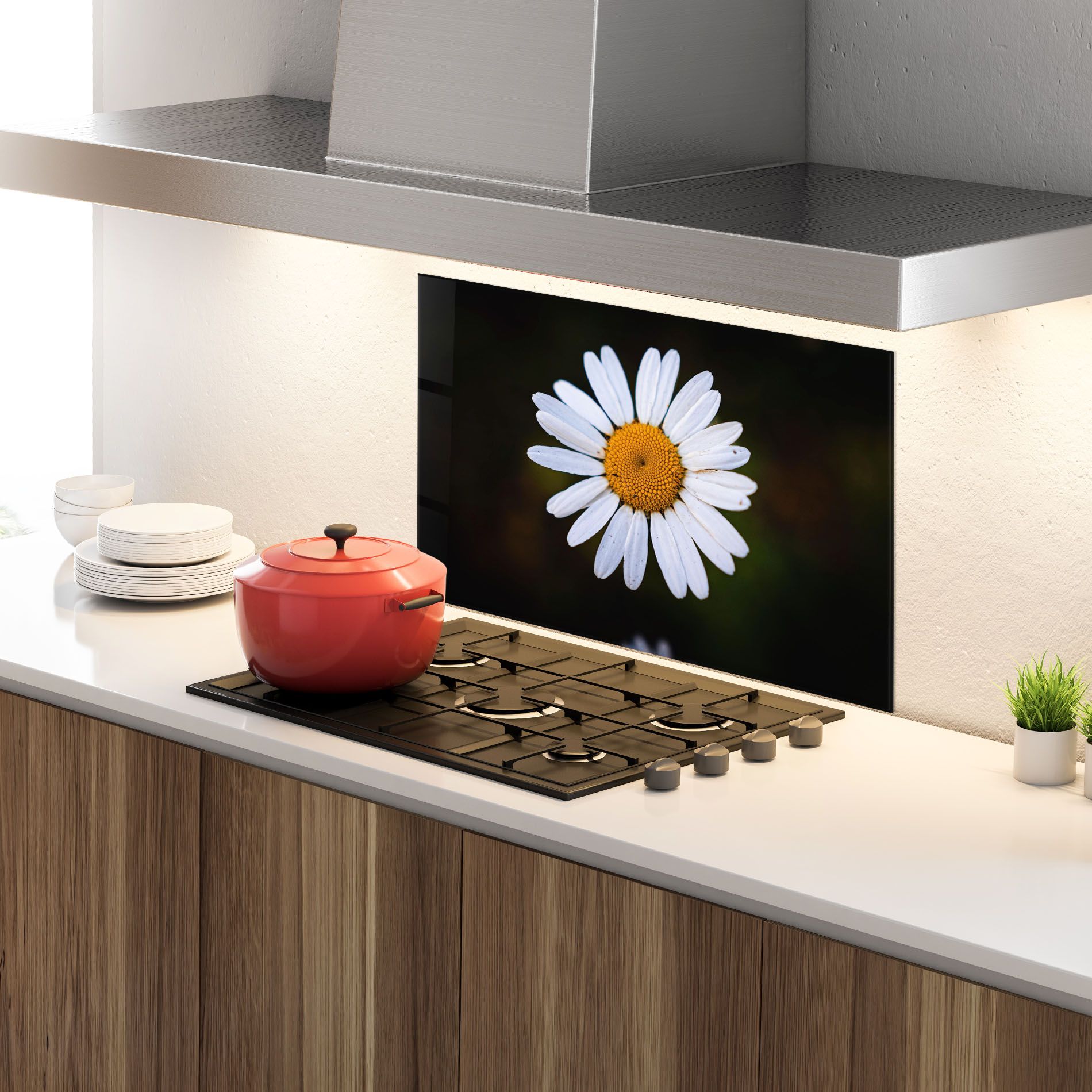 Big Yellow Center Daisy mockup 4