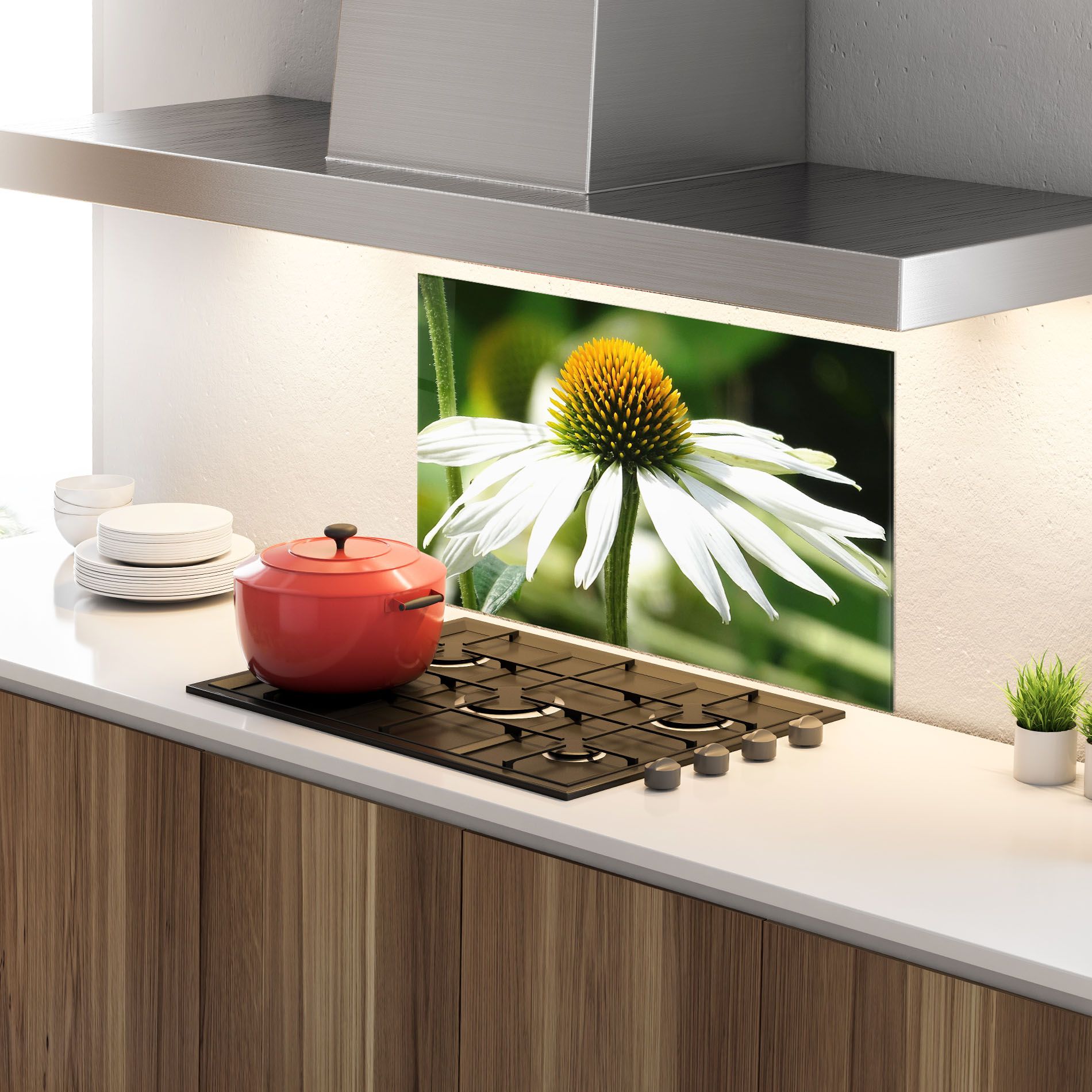 Green Daisy mockup 4
