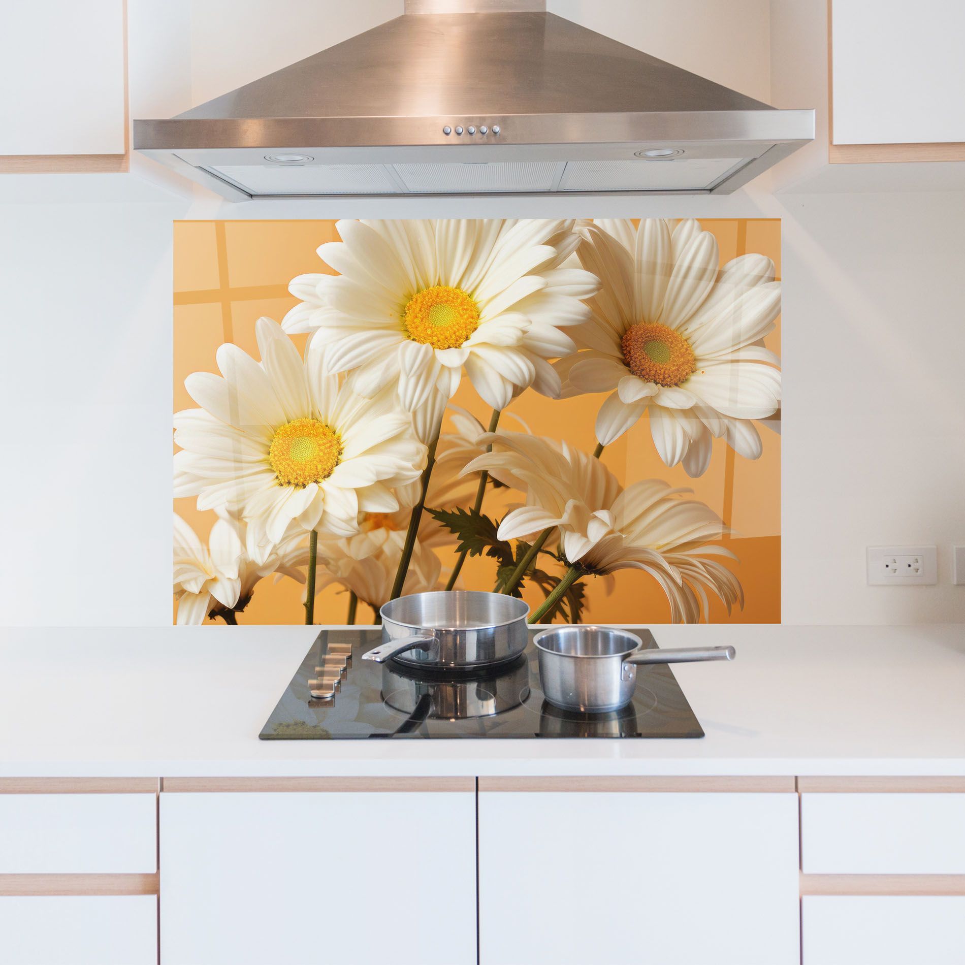 Daisy On Orange mockup 5