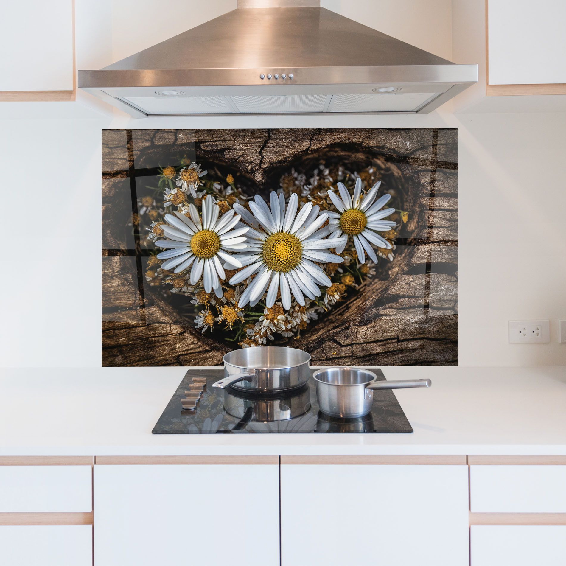 Heart Shaped Daisy mockup 5