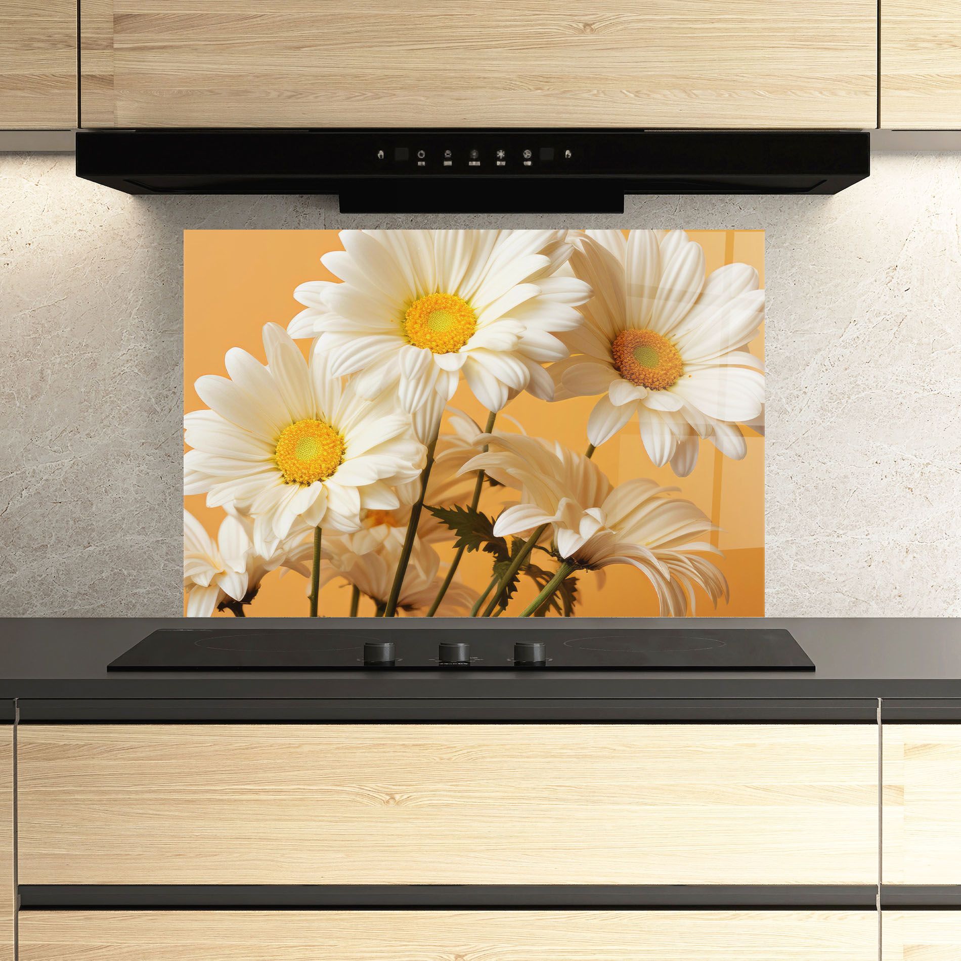 Daisy On Orange mockup 3