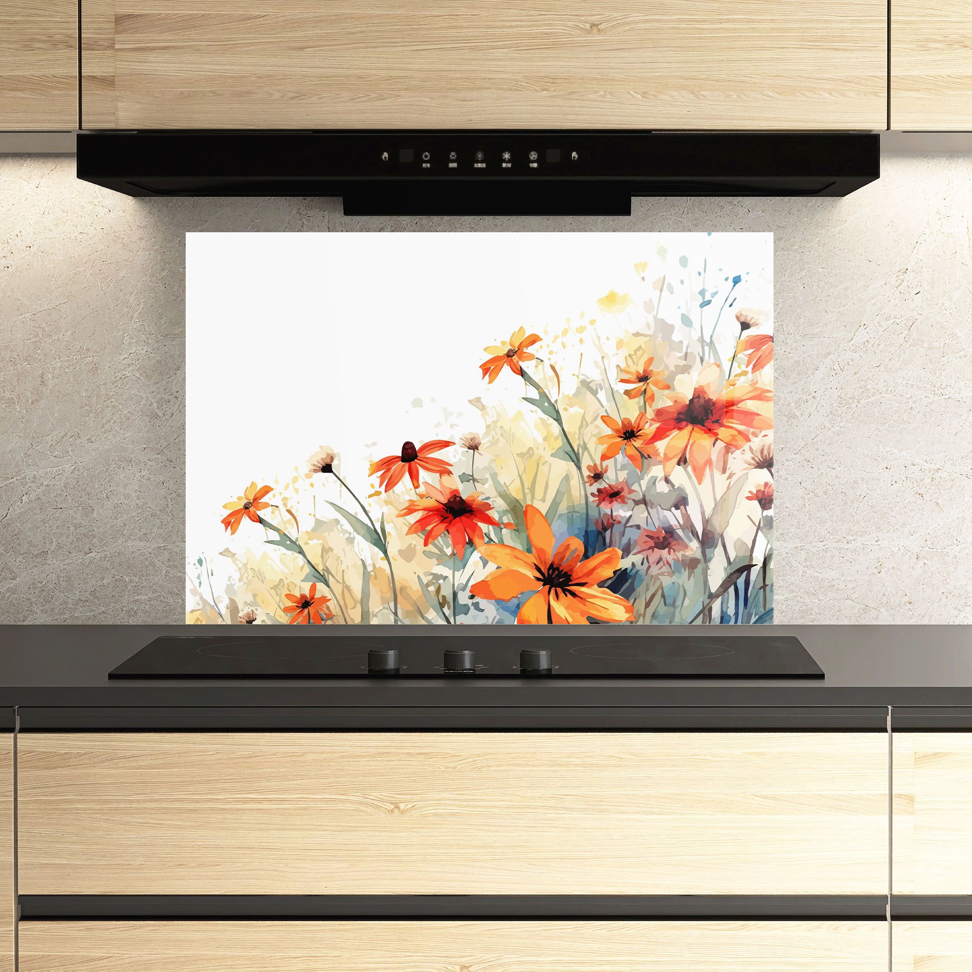 Orange Daisy mockup 3