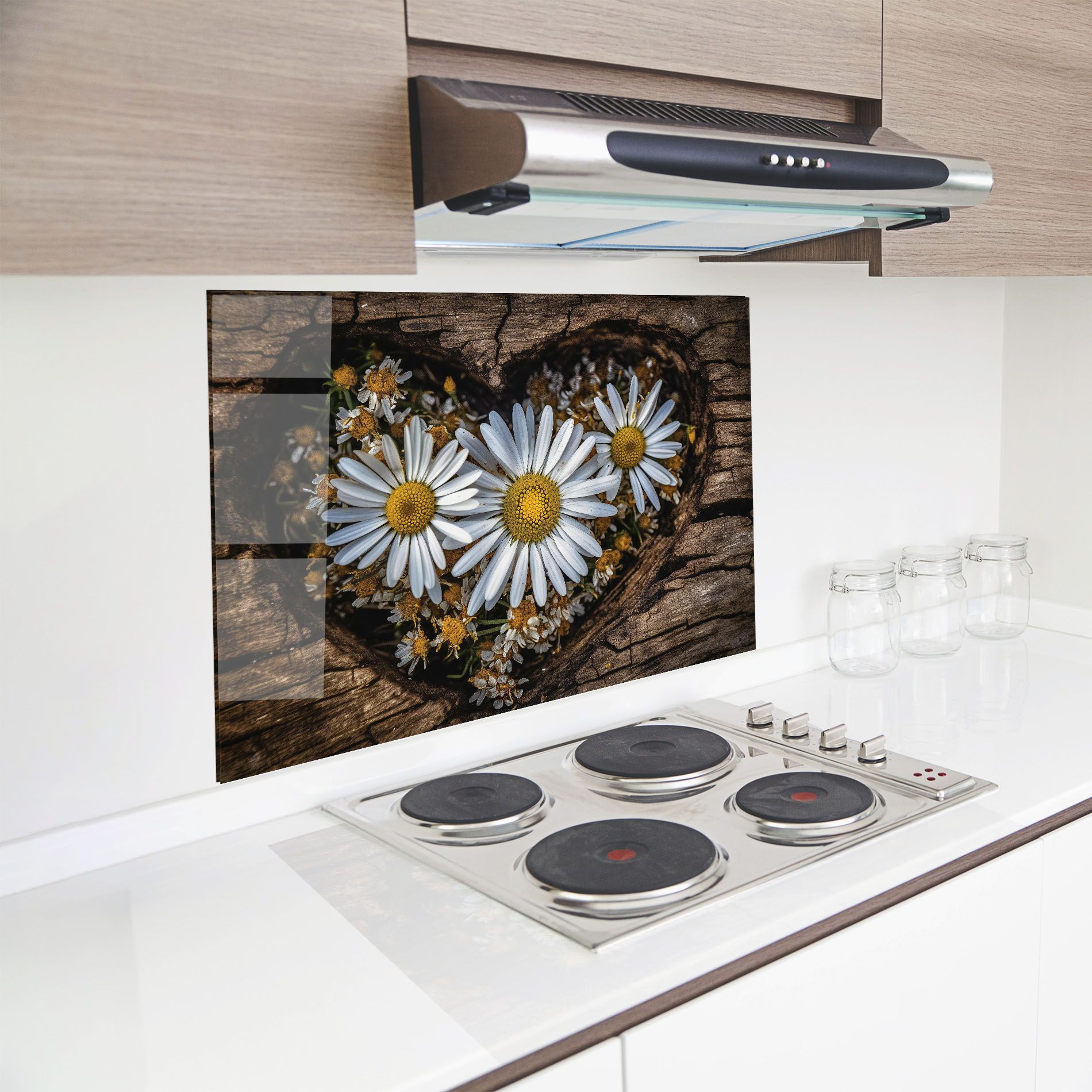 Heart Shaped Daisy mockup 8