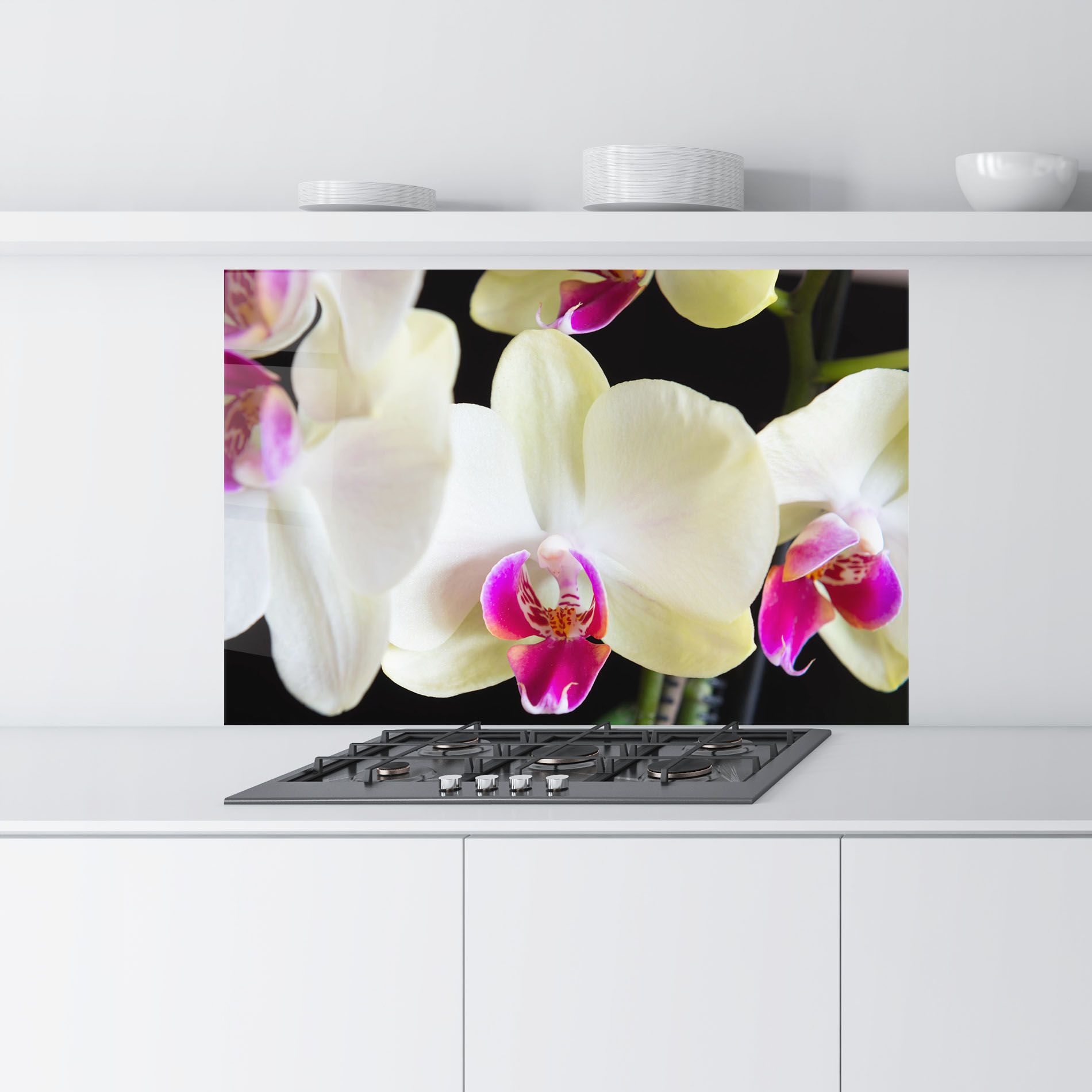 Cream Purple Orchids mockup 9