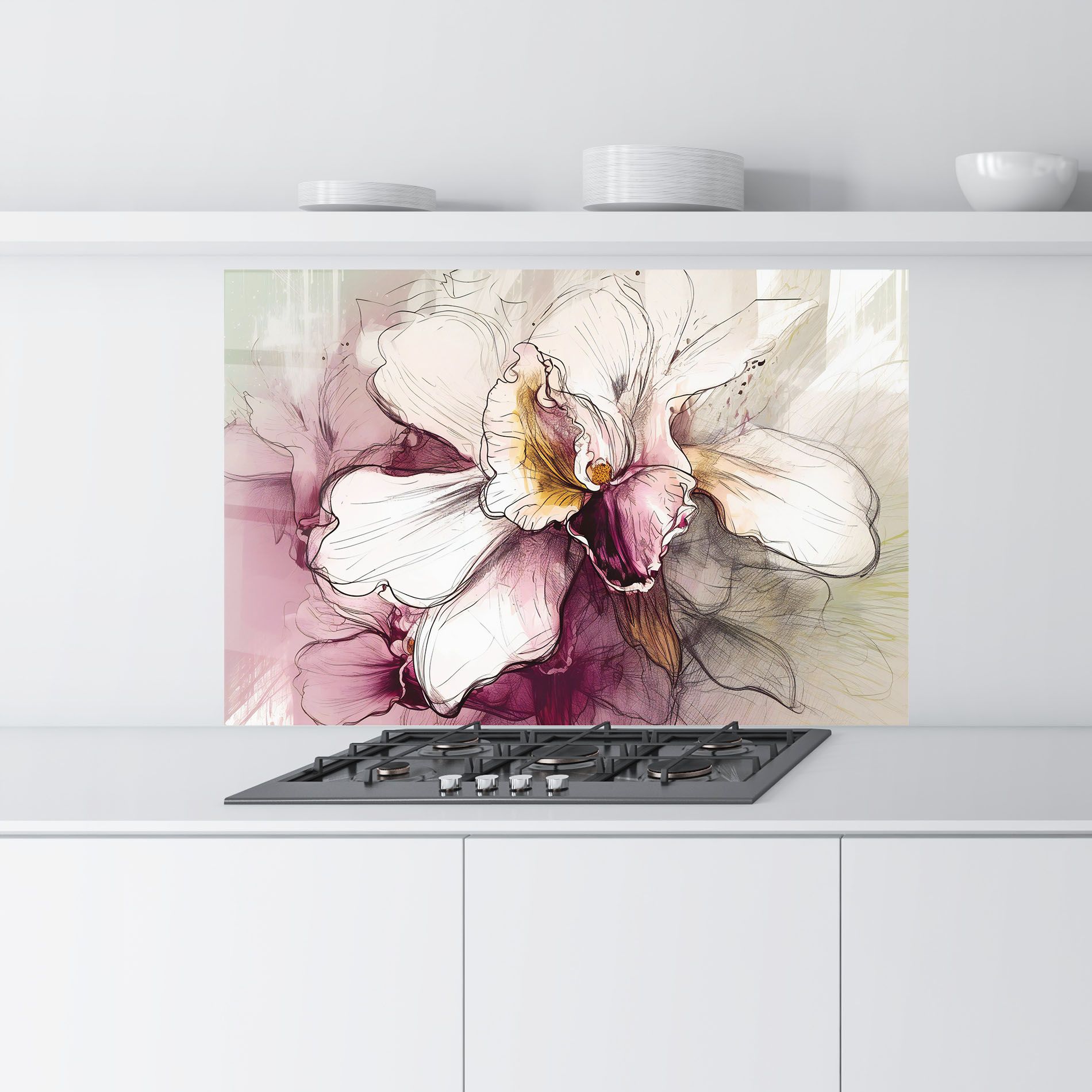 Painted Purple Orchid mockup 9