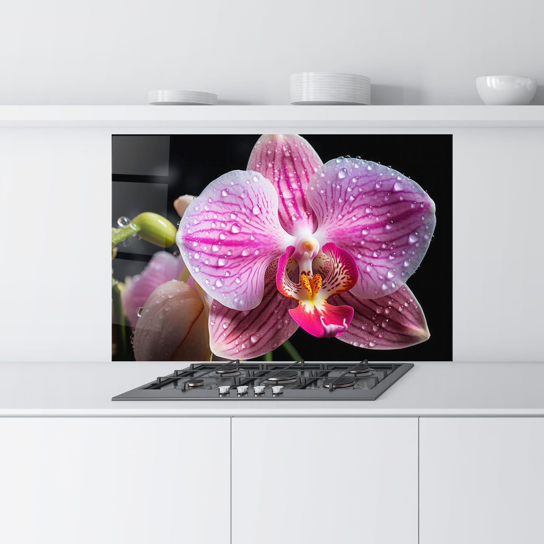 Pretty Orchid After Rain mockup 9