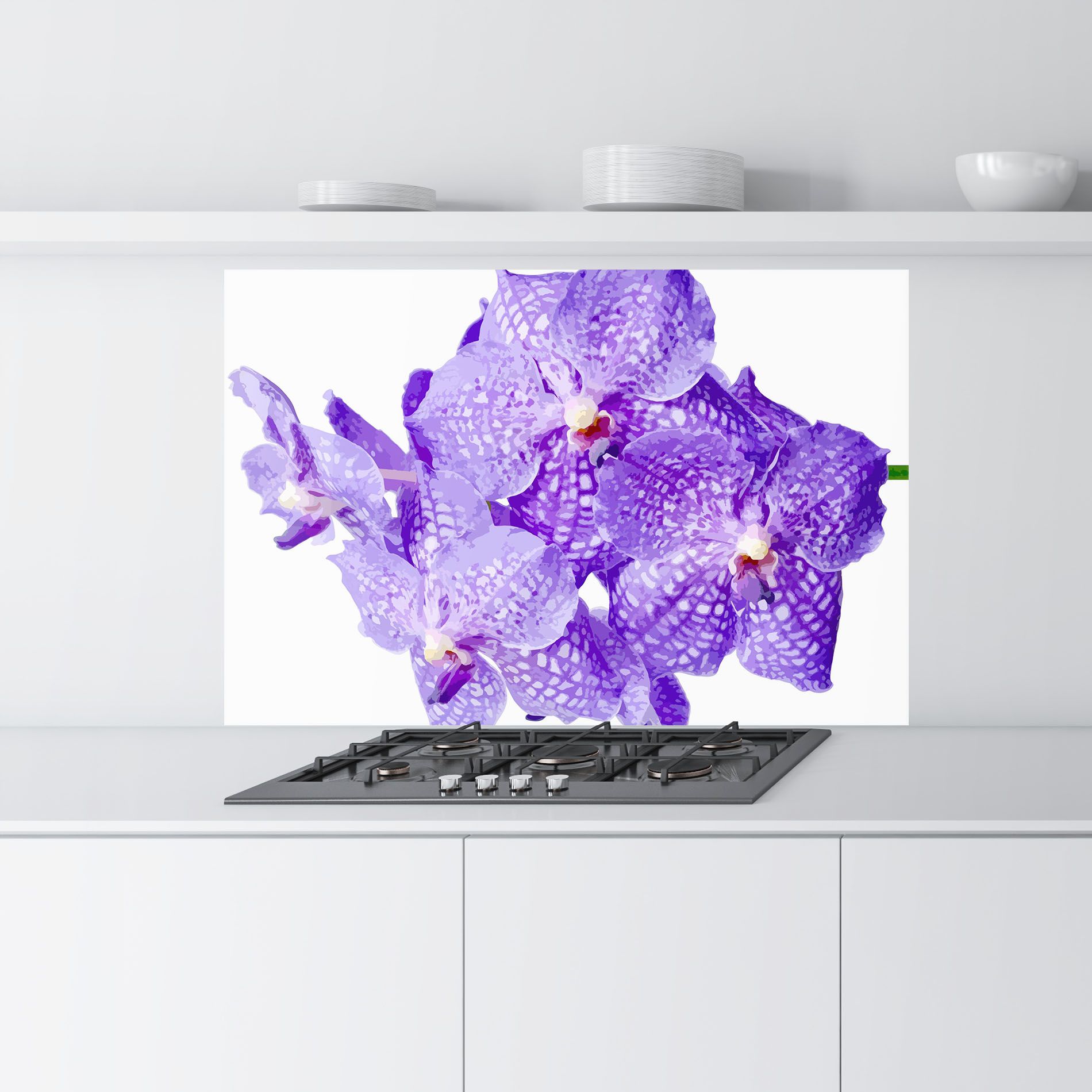 Purple White Orchid mockup 9