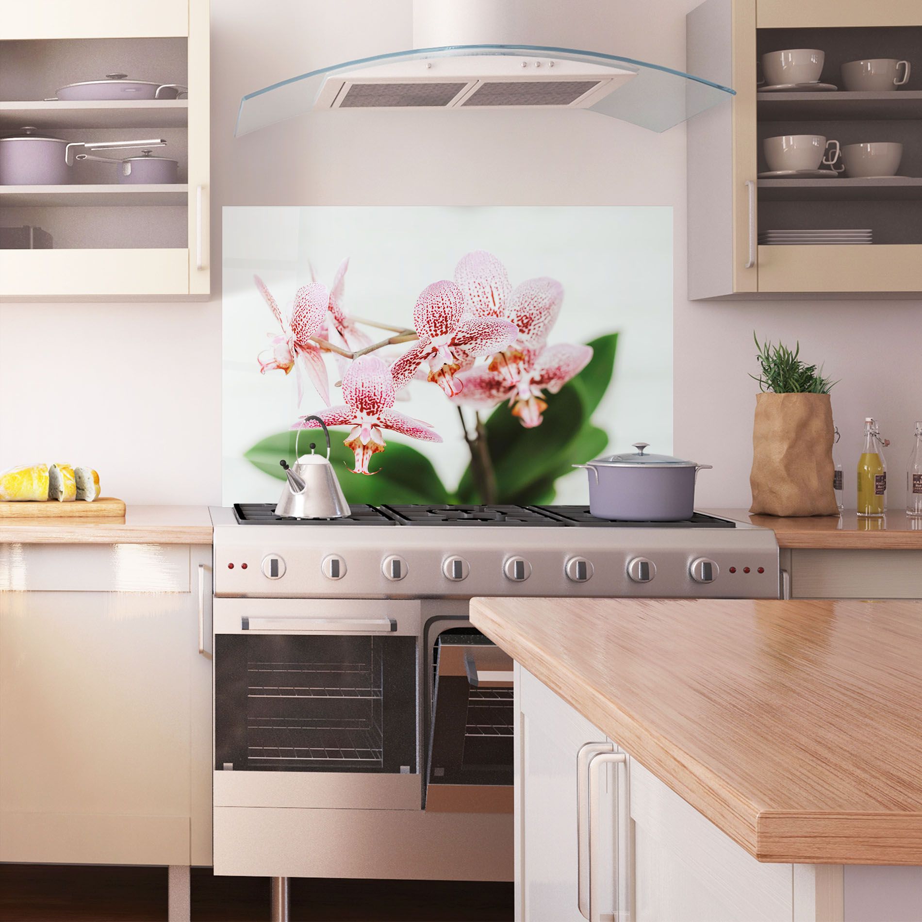 Green Orchids mockup 1