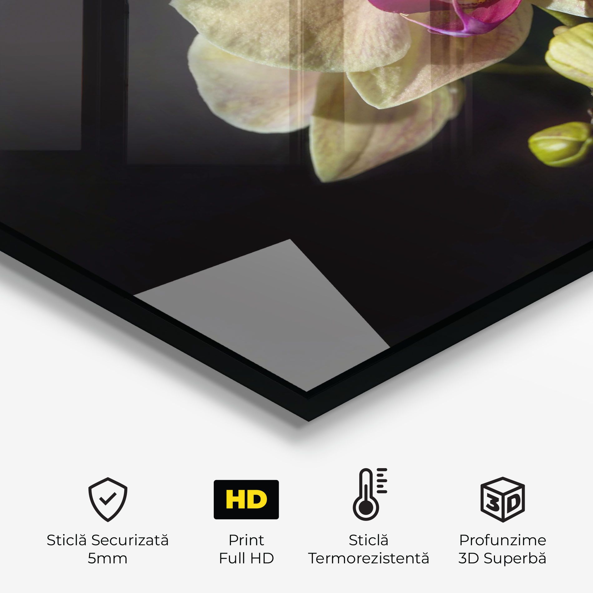 Pastel Yellow Orchids mockup 2