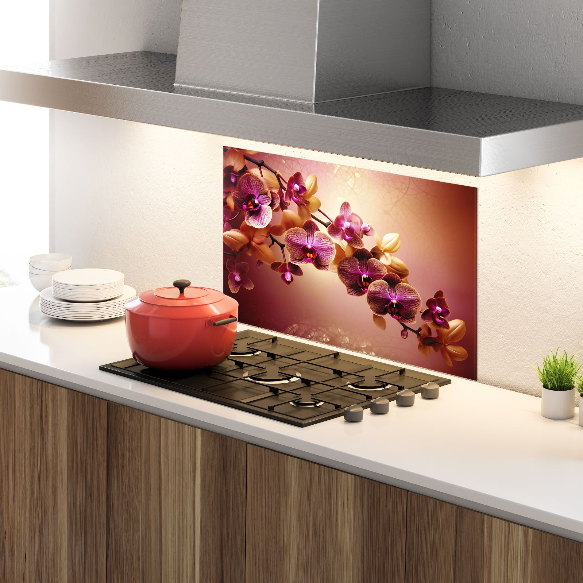 Purple Cream Orchid mockup 4